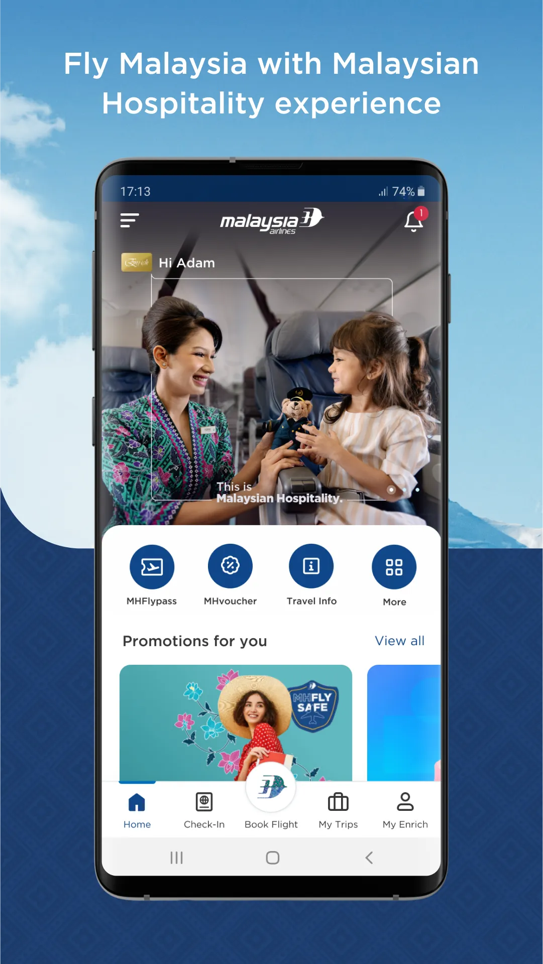 Malaysia Airlines | Indus Appstore | Screenshot