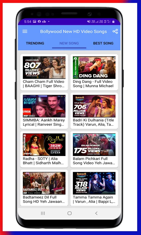 Latest Hindi Video Songs HD | Indus Appstore | Screenshot