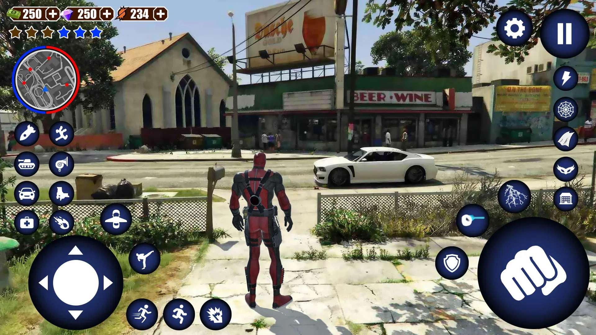 Miami Rope Hero Spider Game | Indus Appstore | Screenshot