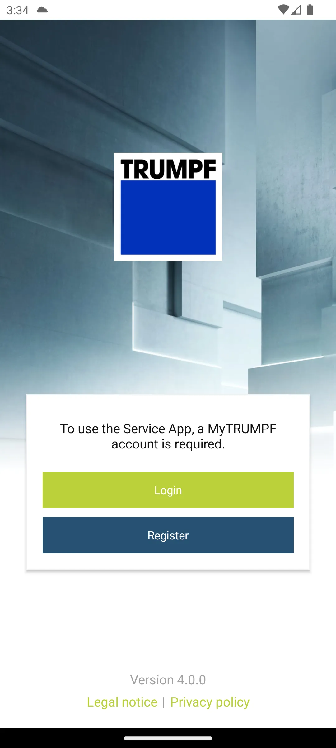 TRUMPF Service App | Indus Appstore | Screenshot