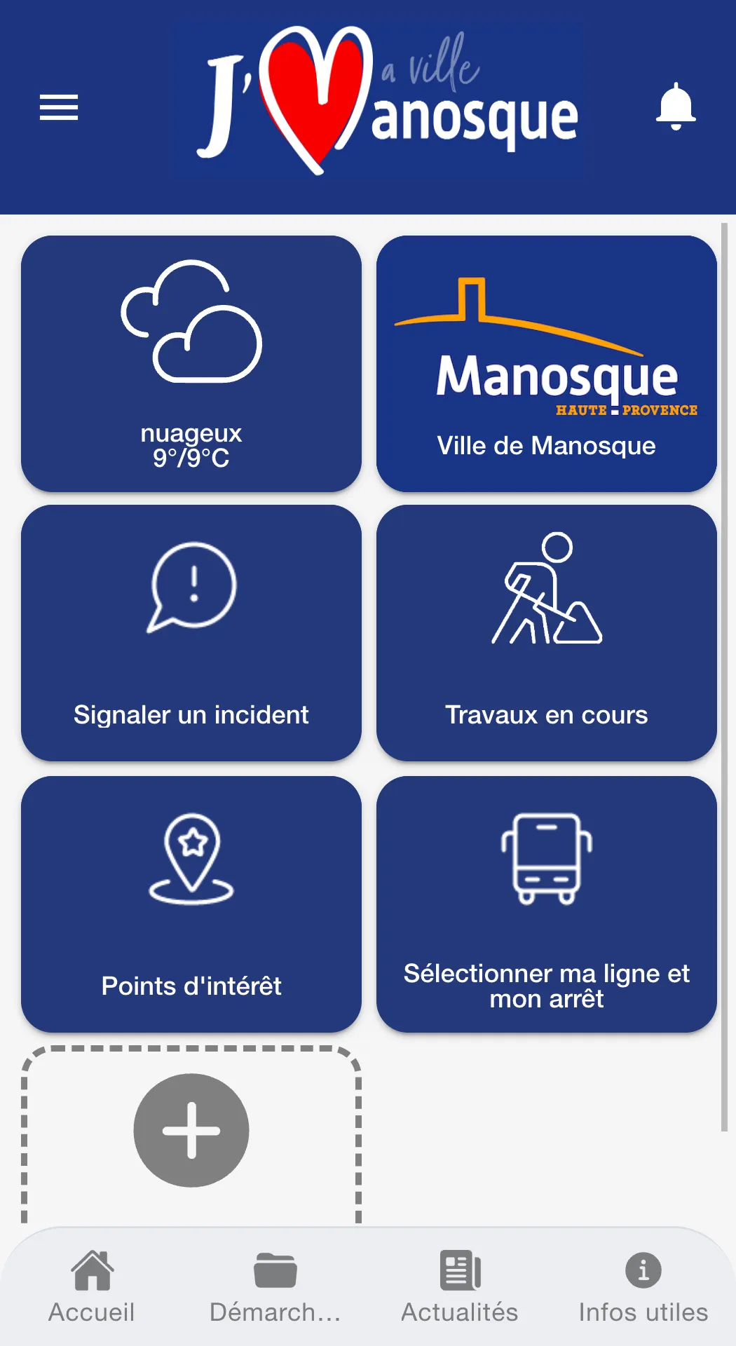 J'aime Manosque | Indus Appstore | Screenshot