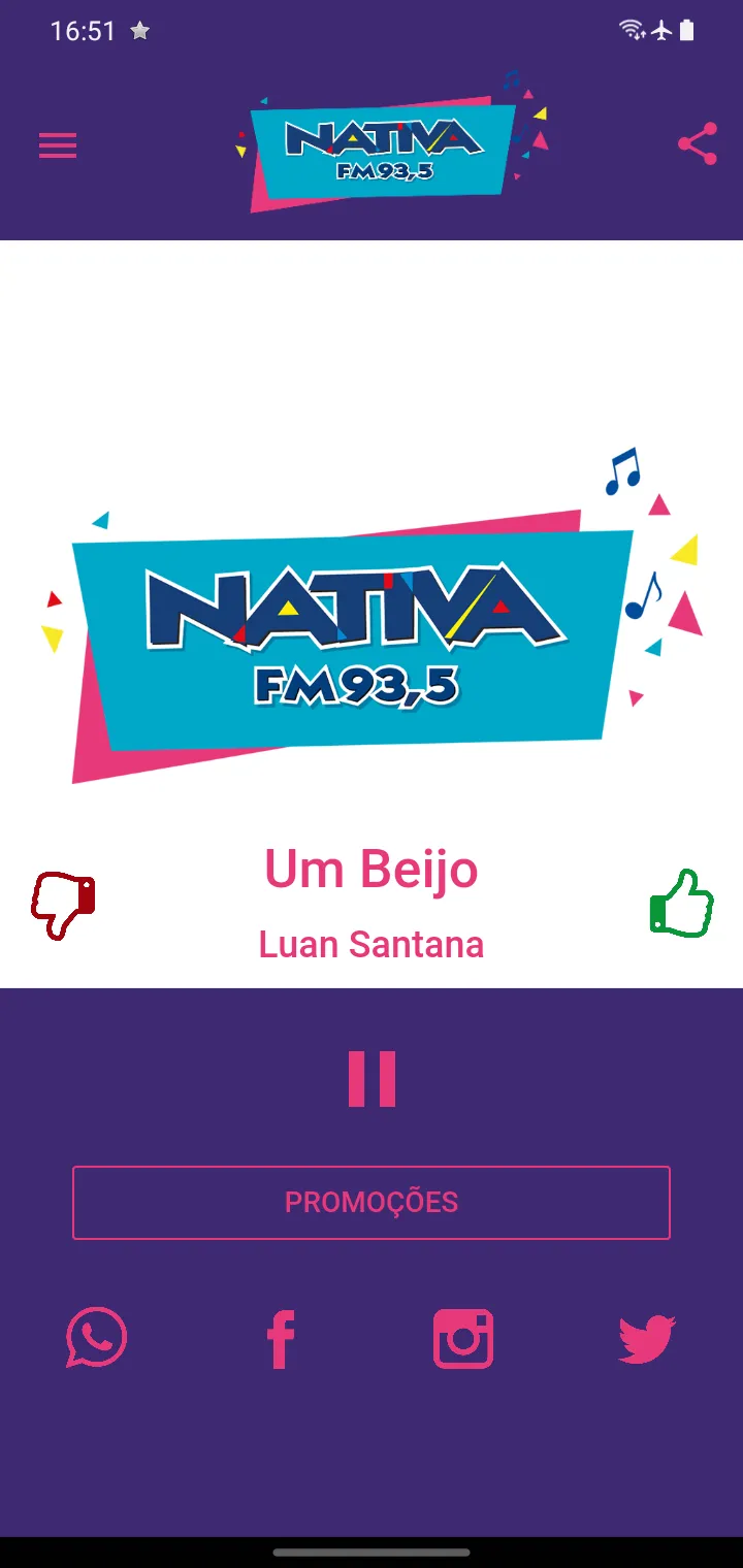 Nativa FM Litoral | Indus Appstore | Screenshot