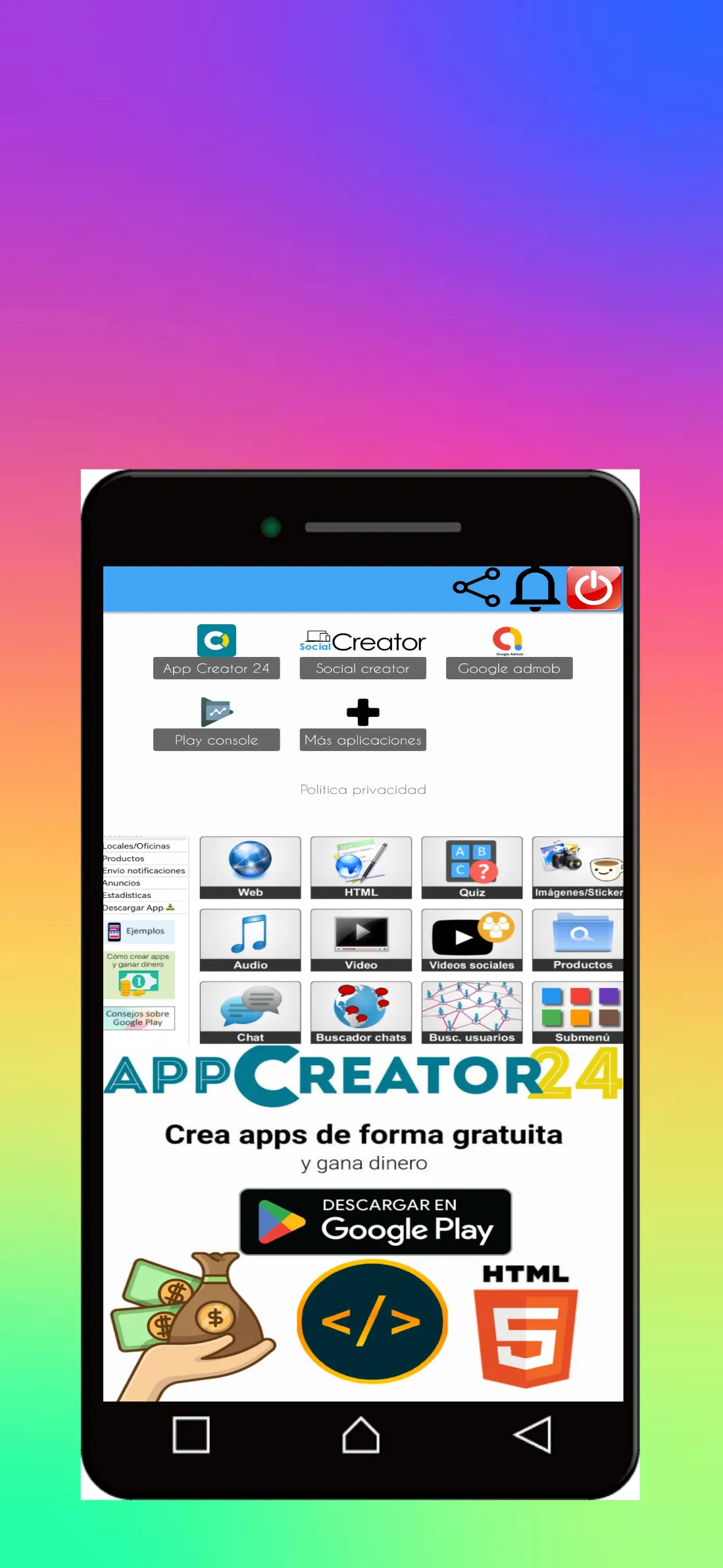 App Creator 24 | Indus Appstore | Screenshot