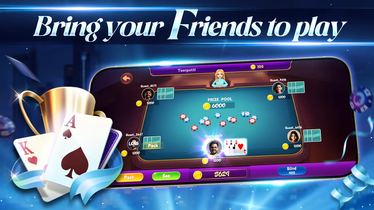 Teen Patti Moonshore | Indus Appstore | Screenshot