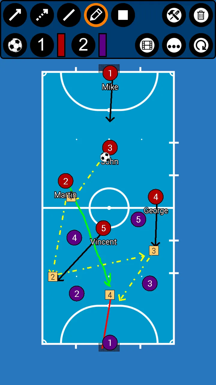 Futsal Tactic Board | Indus Appstore | Screenshot