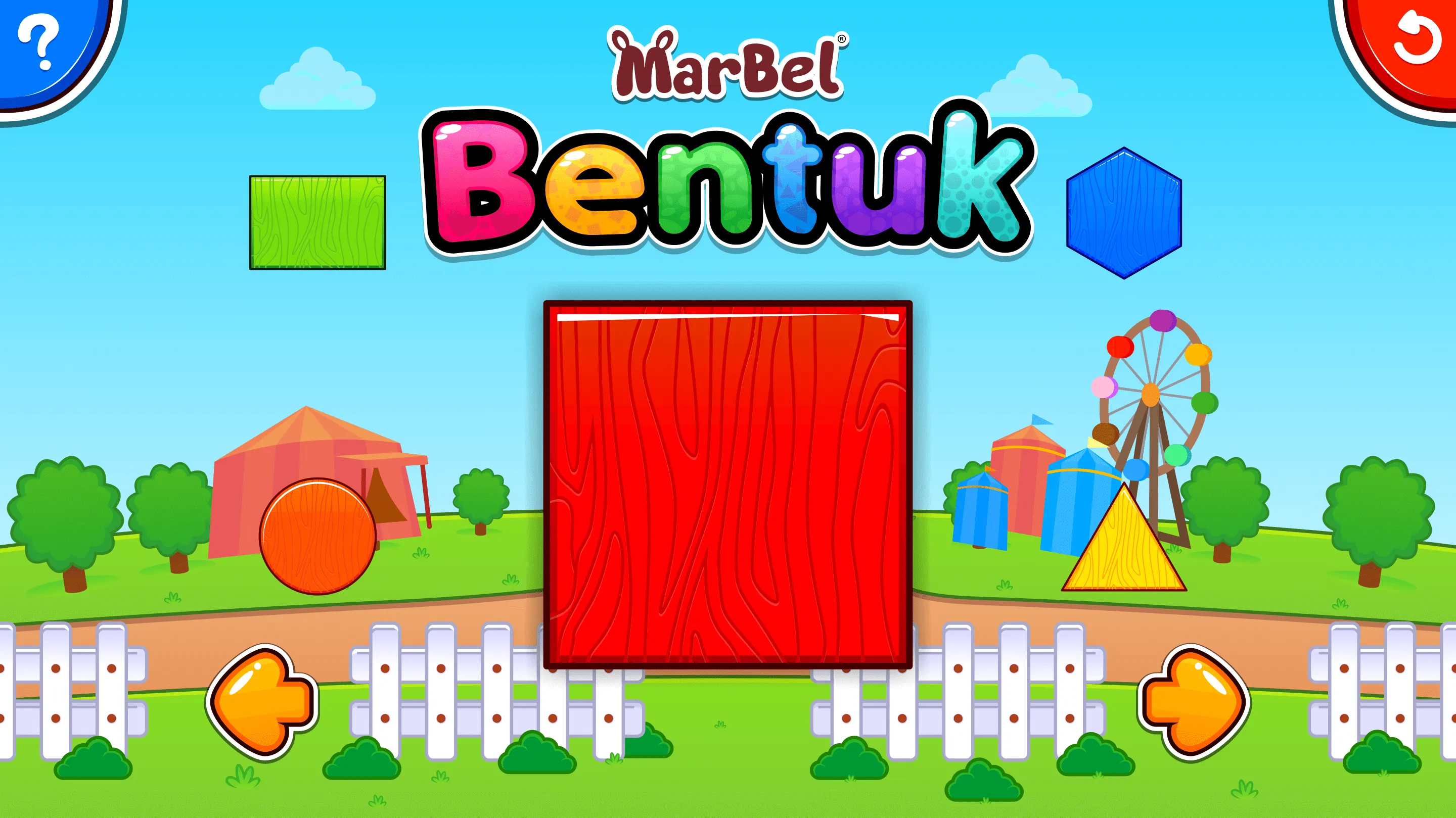 Marbel Belajar Bentuk | Indus Appstore | Screenshot