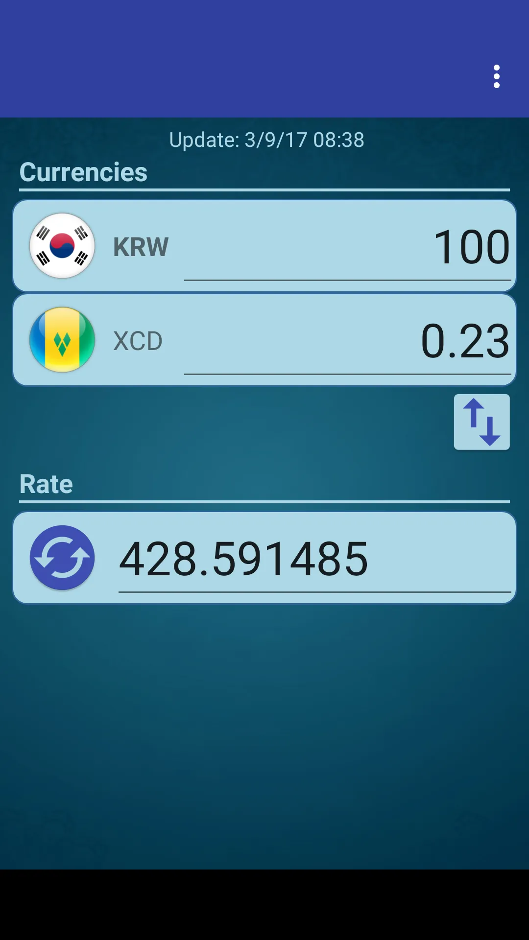 KRW Won x East Caribbe Dollar | Indus Appstore | Screenshot