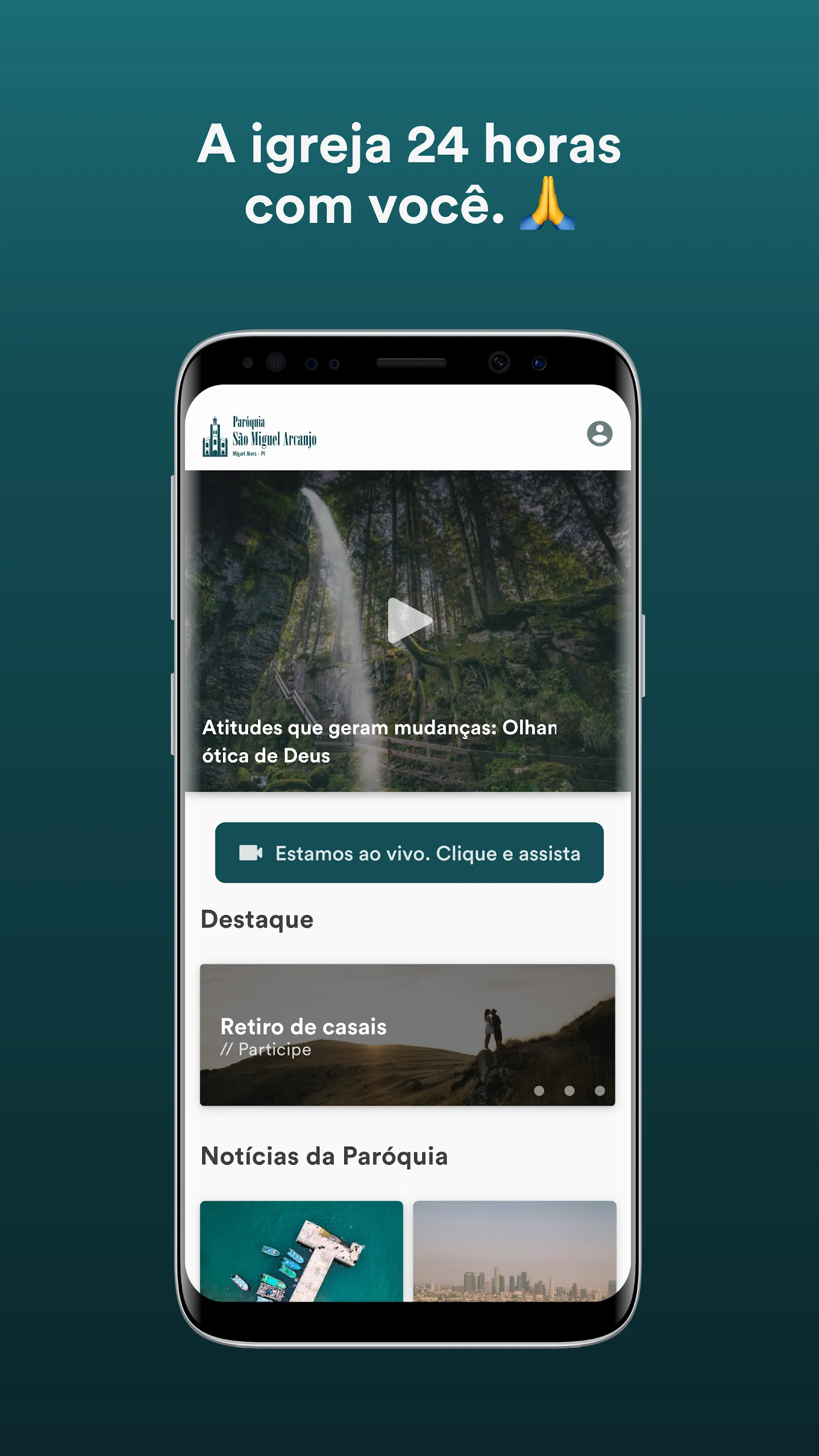 Paróquia de São Miguel Arcanjo | Indus Appstore | Screenshot