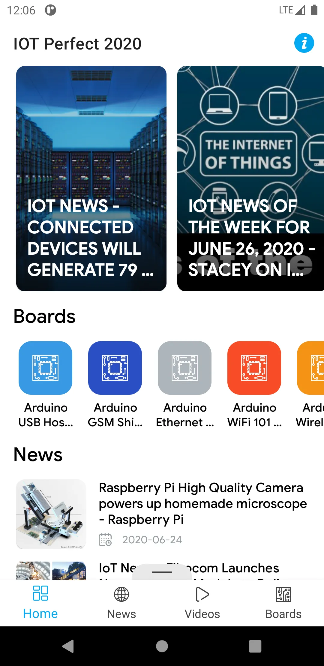 IoT Perfect - News & Projects | Indus Appstore | Screenshot