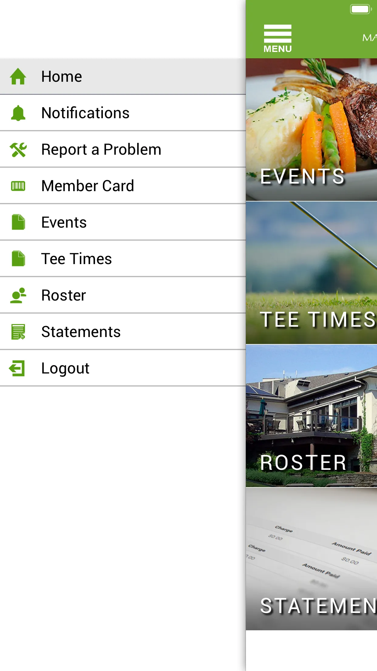 Markland Wood Golf Club | Indus Appstore | Screenshot