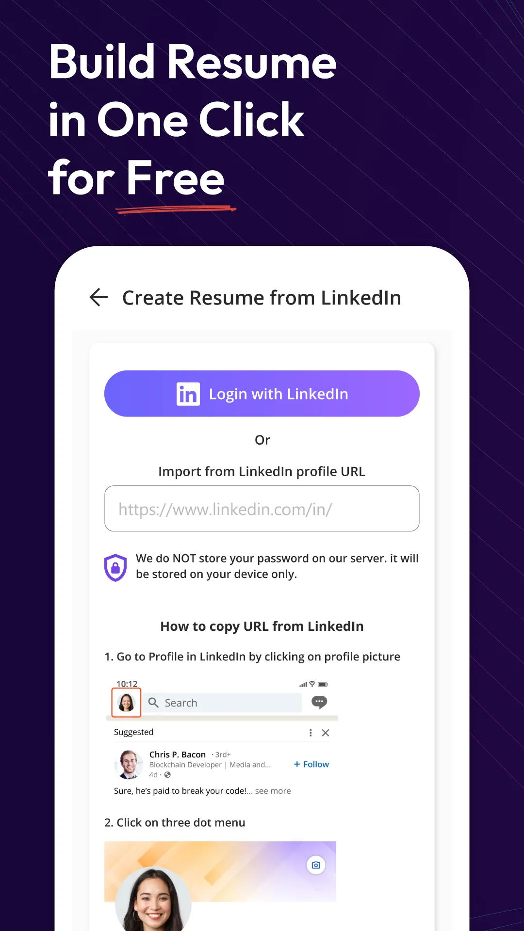 Resume Builder CV Maker App | Indus Appstore | Screenshot