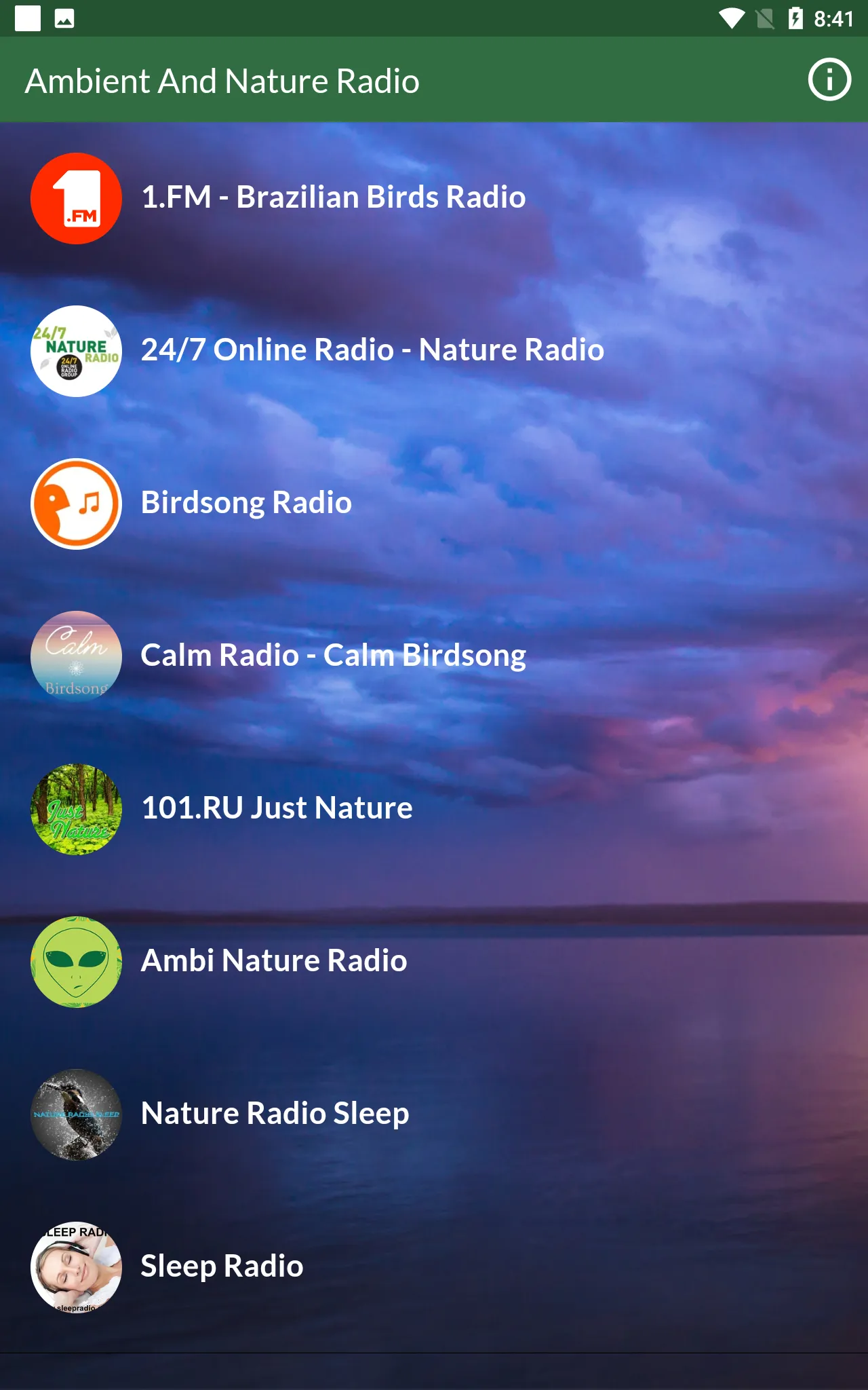 Nature Radio - Sounds | Indus Appstore | Screenshot