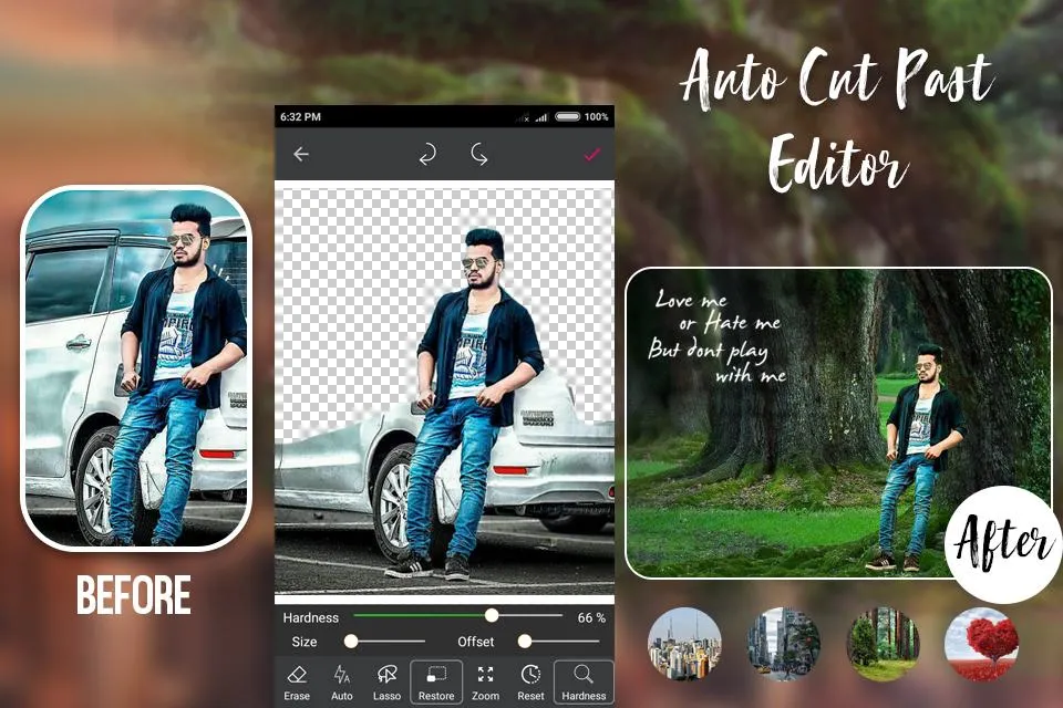 Auto Cut Paste - Photo Editor | Indus Appstore | Screenshot