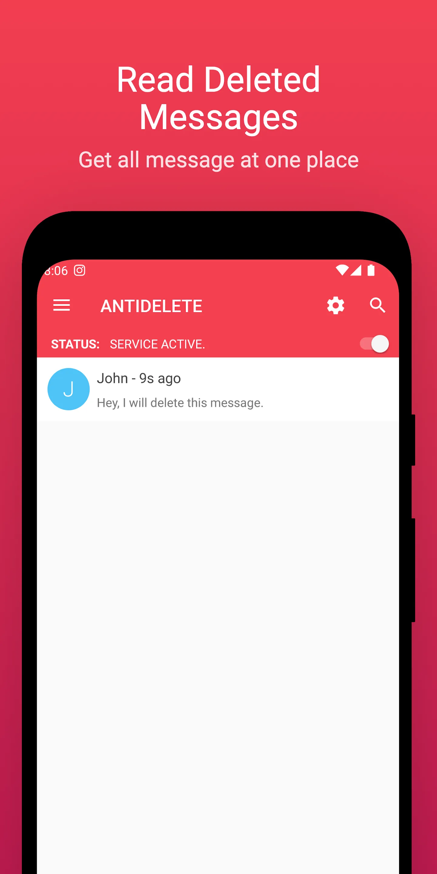 Antidelete View Unsent Chat | Indus Appstore | Screenshot