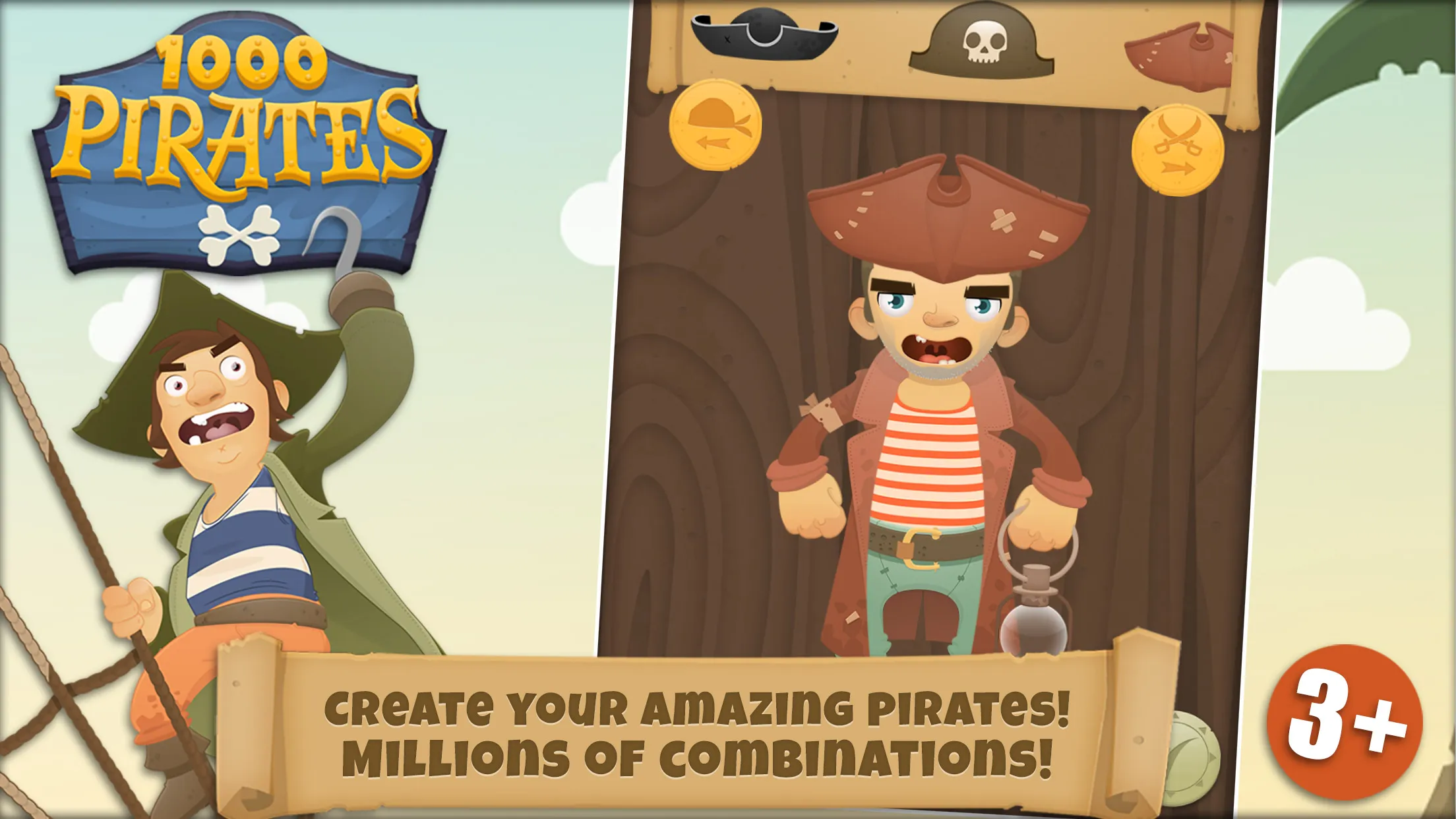 1000 Pirates Dress Up for Kids | Indus Appstore | Screenshot