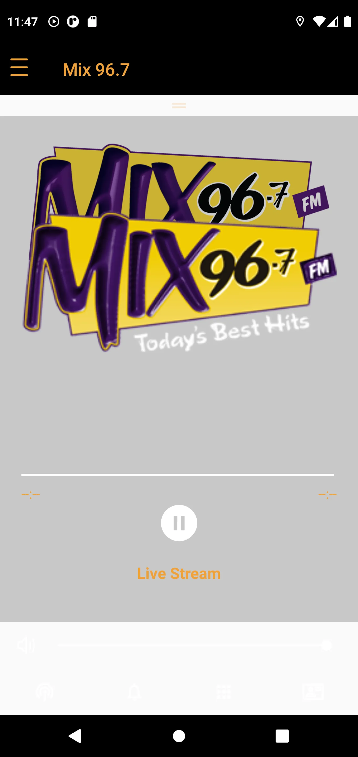 MIX 96.7 | Indus Appstore | Screenshot