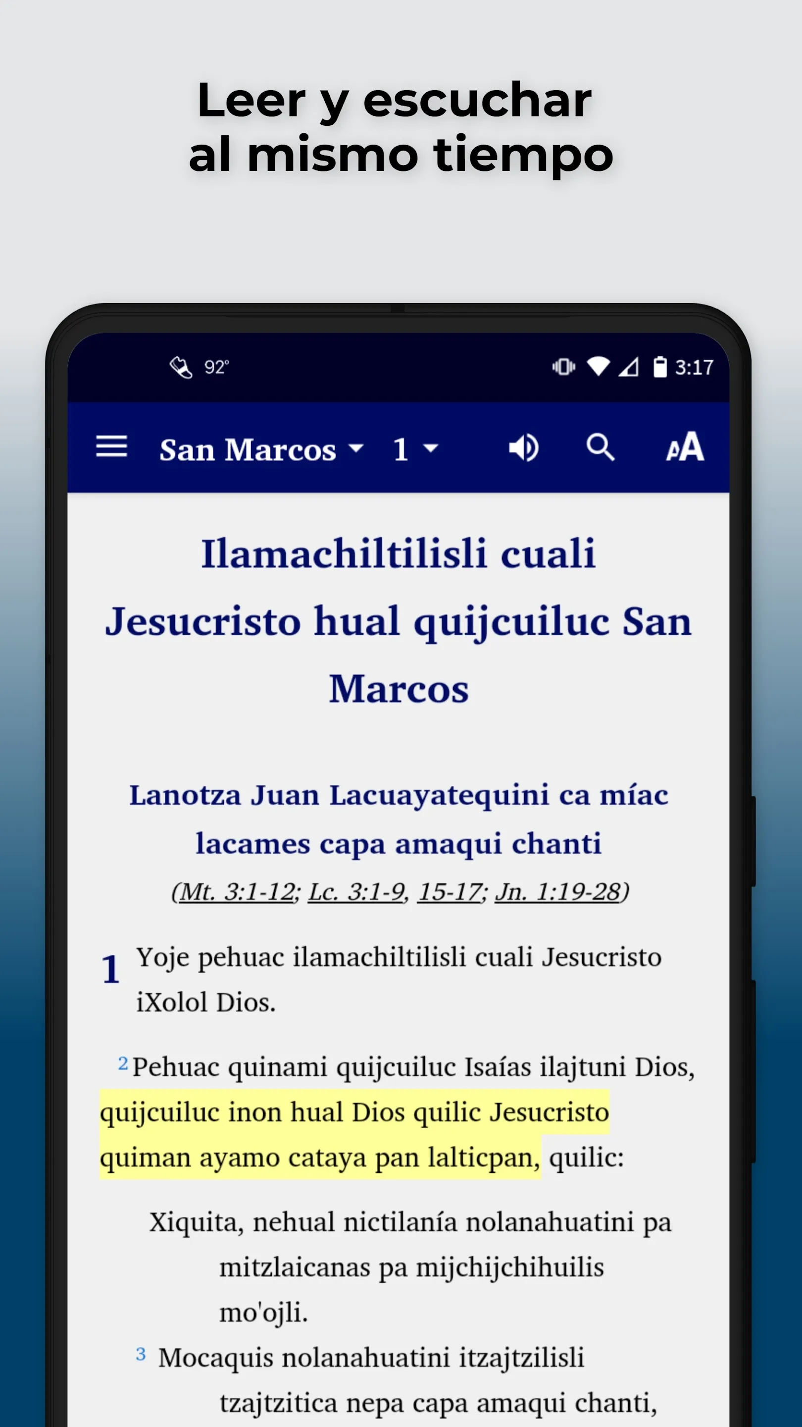 Náhuatl Michoacán Bible | Indus Appstore | Screenshot