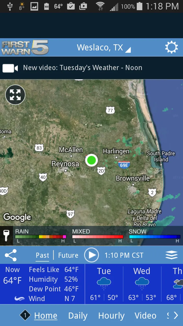 KRGV FIRST WARN 5 Weather | Indus Appstore | Screenshot