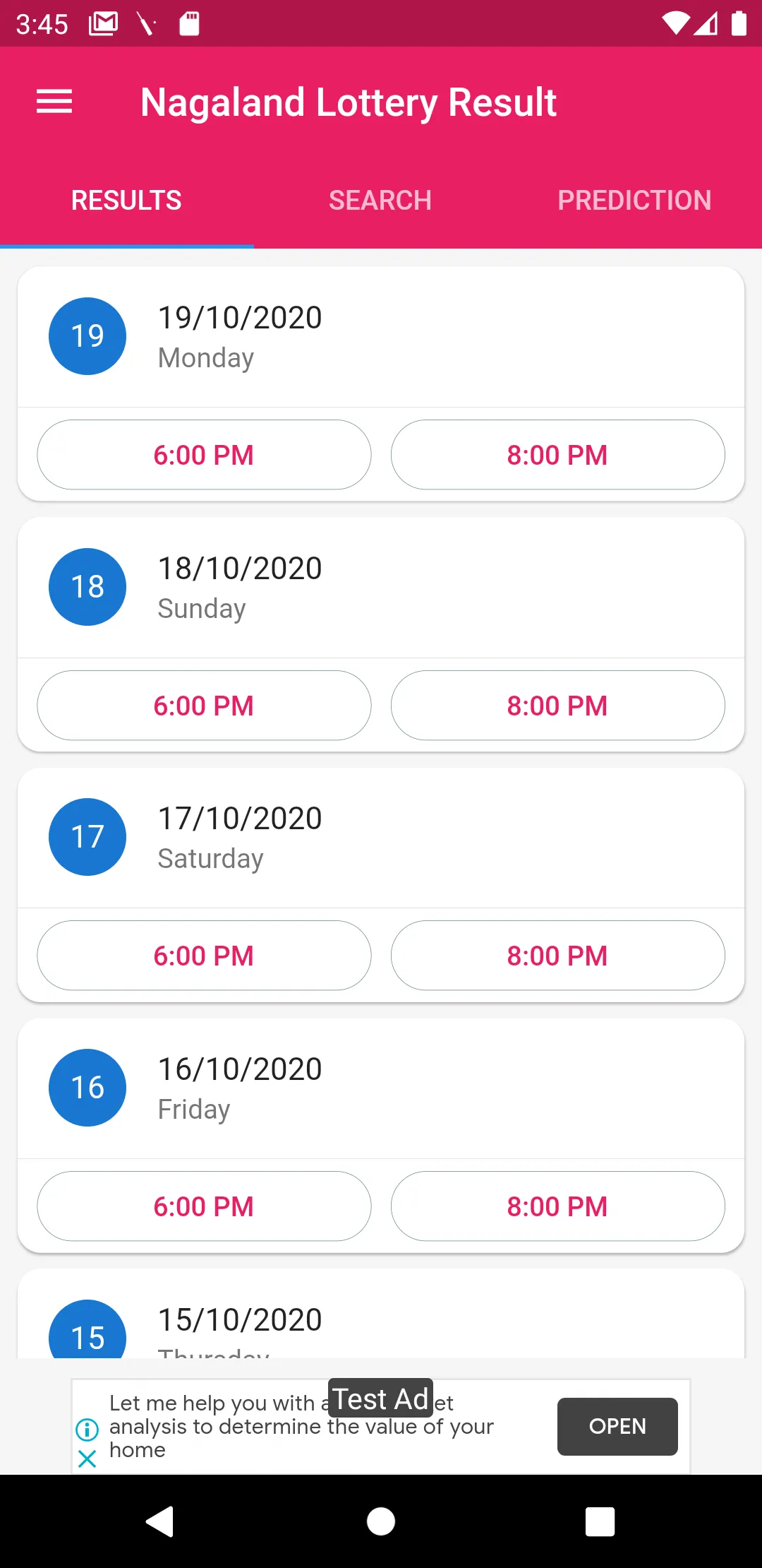 Nagaland Lottery Result | Indus Appstore | Screenshot