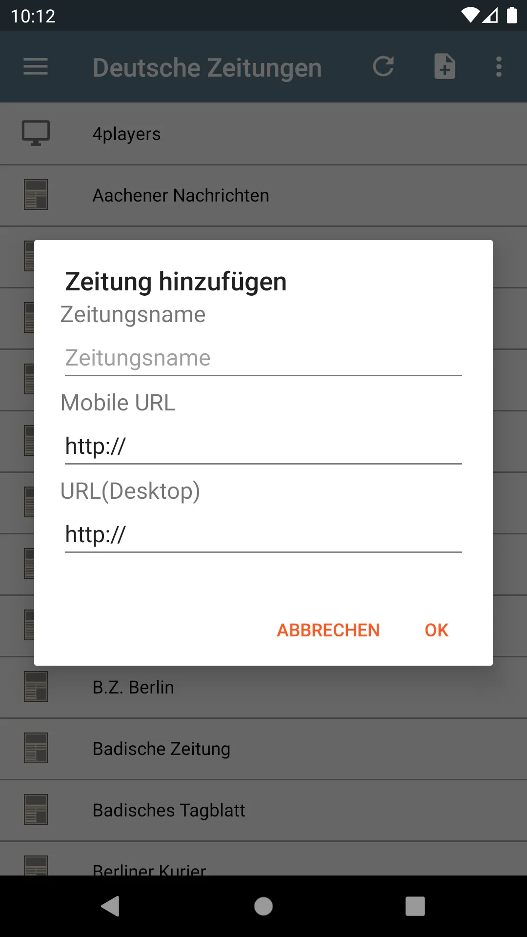 Deutsche Zeitungen | Indus Appstore | Screenshot