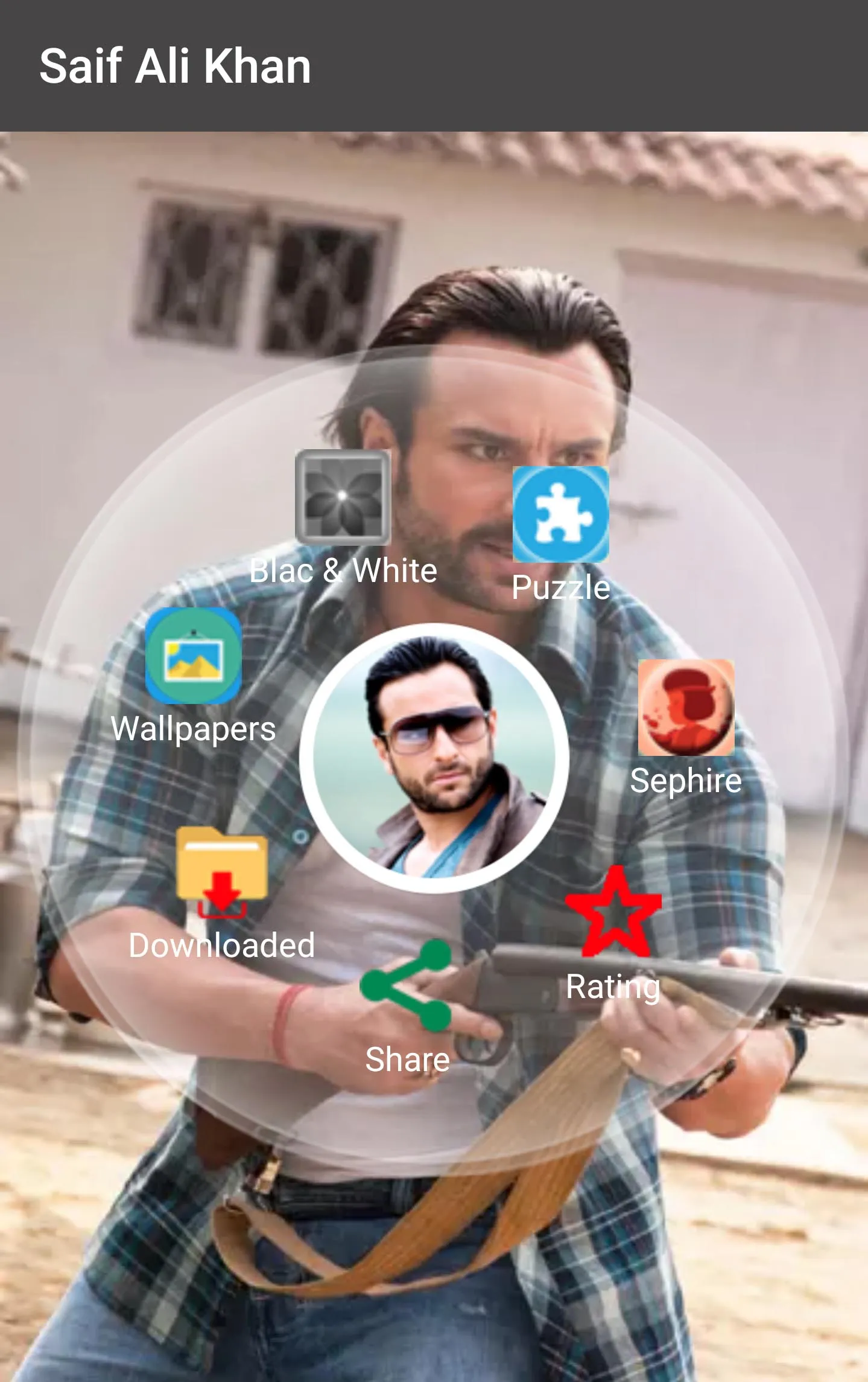 Saif Ali Khan wallpapers,puzzl | Indus Appstore | Screenshot