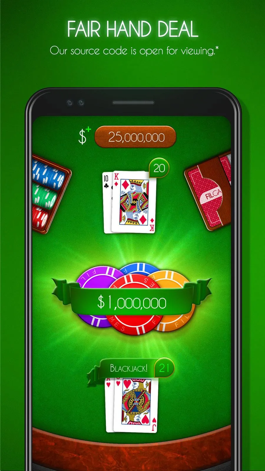 Blackjack! ♠️ Free Black Jack  | Indus Appstore | Screenshot