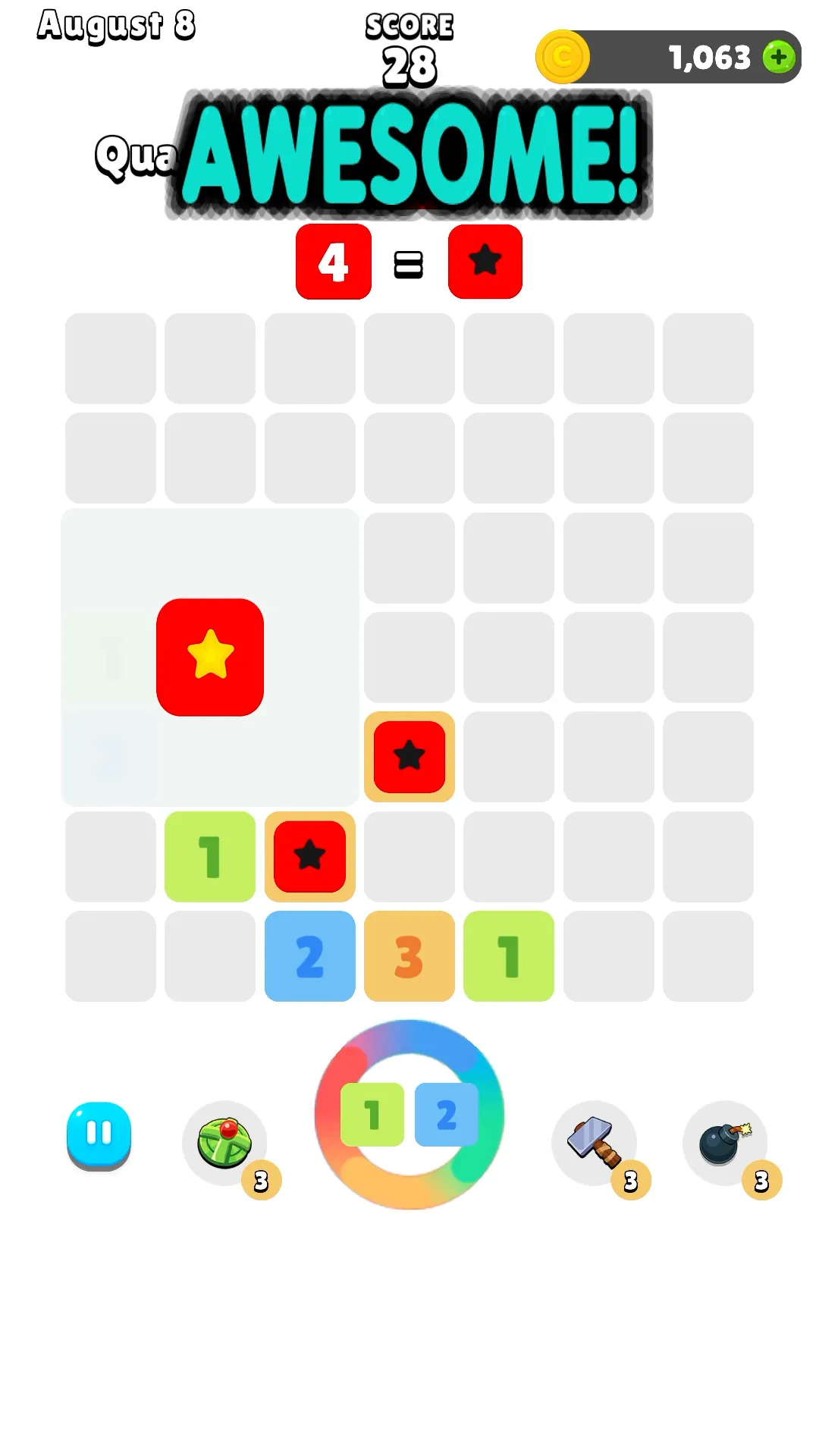 Merge Double : Number Puzzle | Indus Appstore | Screenshot