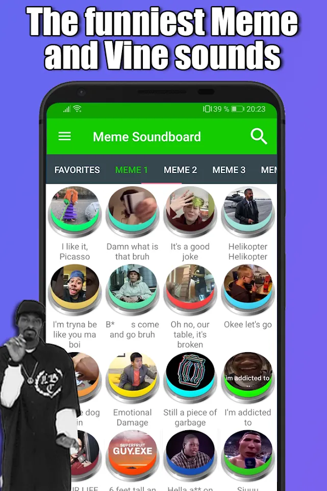 Meme and Vine Soundboard 2022 | Indus Appstore | Screenshot