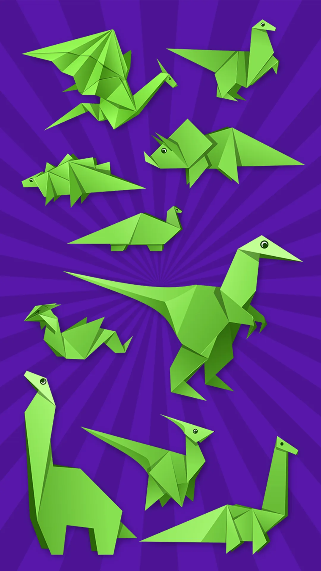 Origami Dinosaurs And Dragons | Indus Appstore | Screenshot