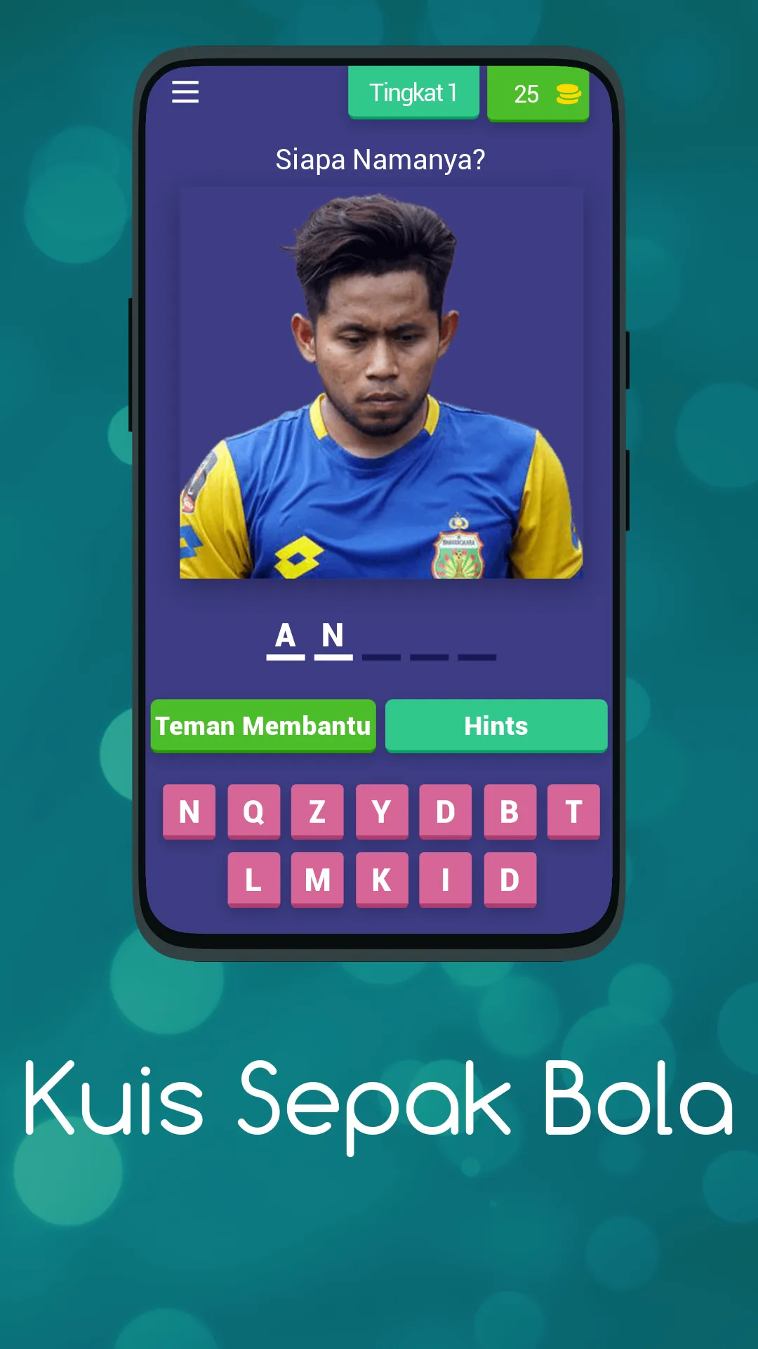 Permainan Kuis Sepak Bola | Indus Appstore | Screenshot