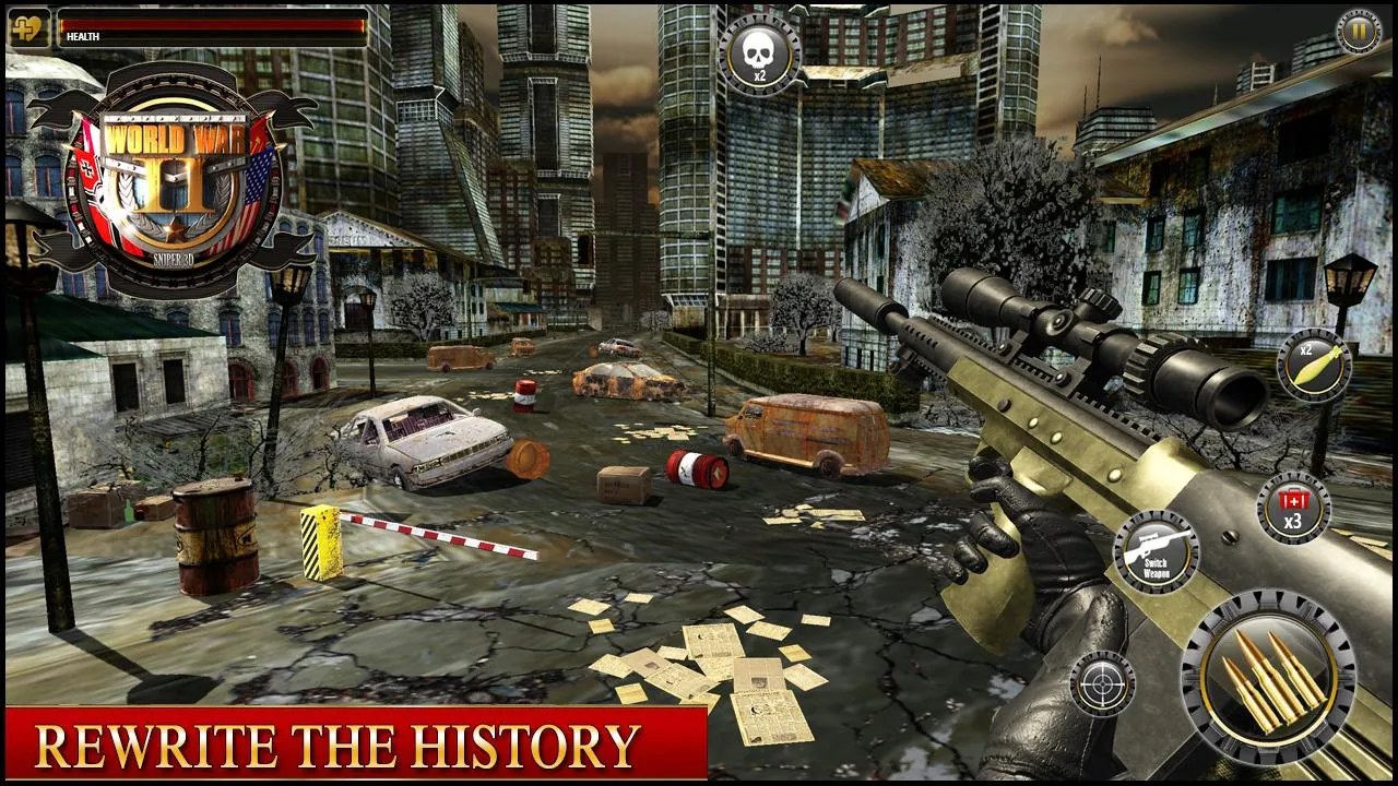 WW2 Sniper War 3D Sniper Games | Indus Appstore | Screenshot