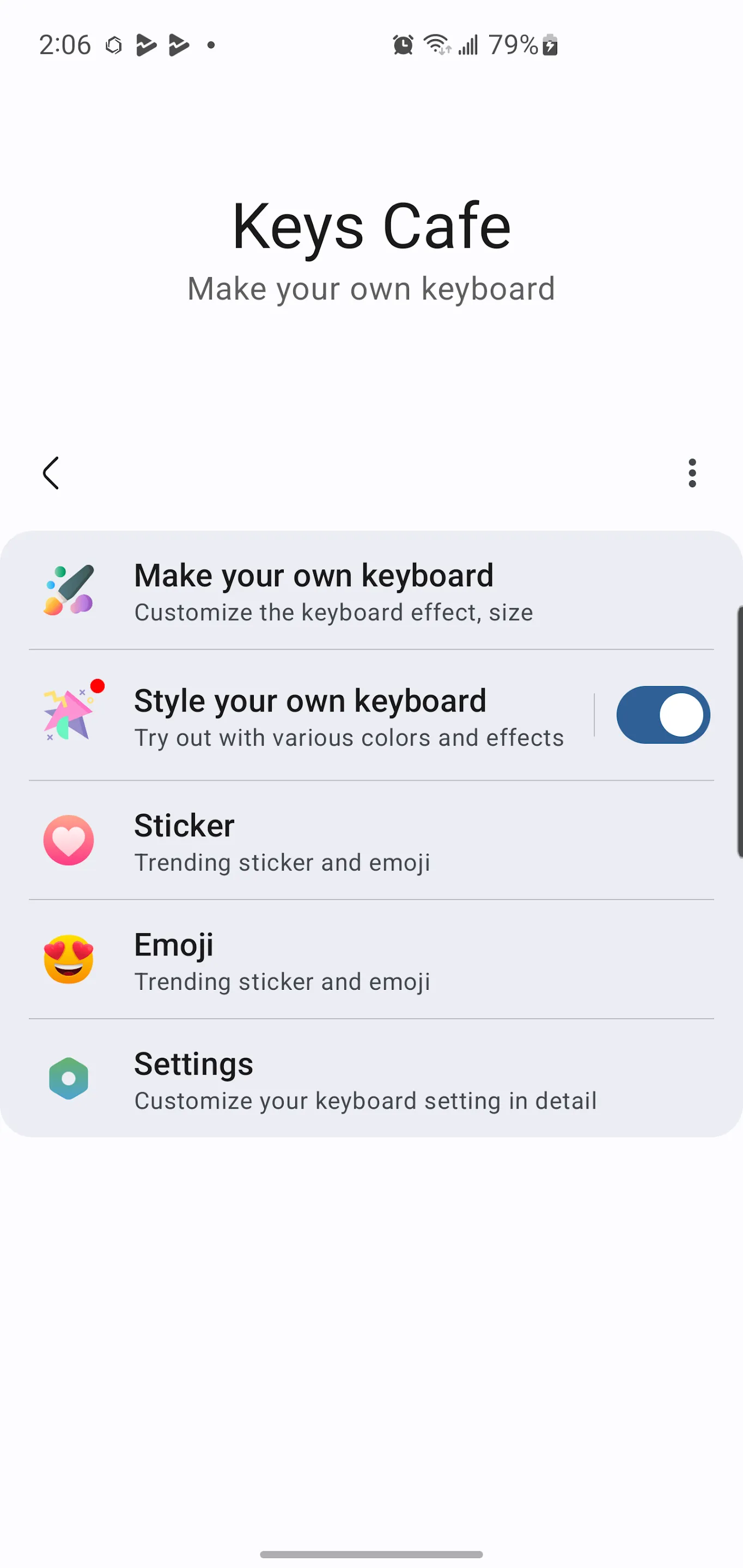 Keys Cafe - Make your keyboard | Indus Appstore | Screenshot