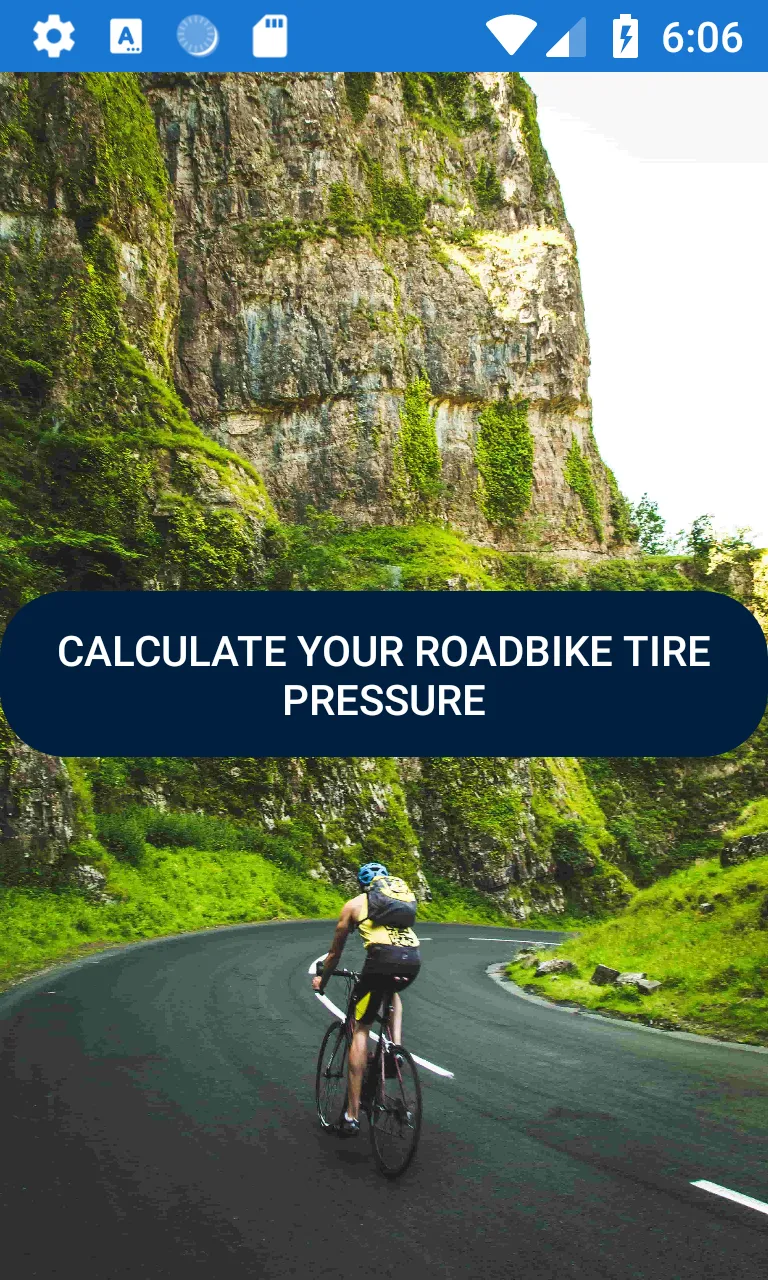 Bike tire pressure calculator | Indus Appstore | Screenshot