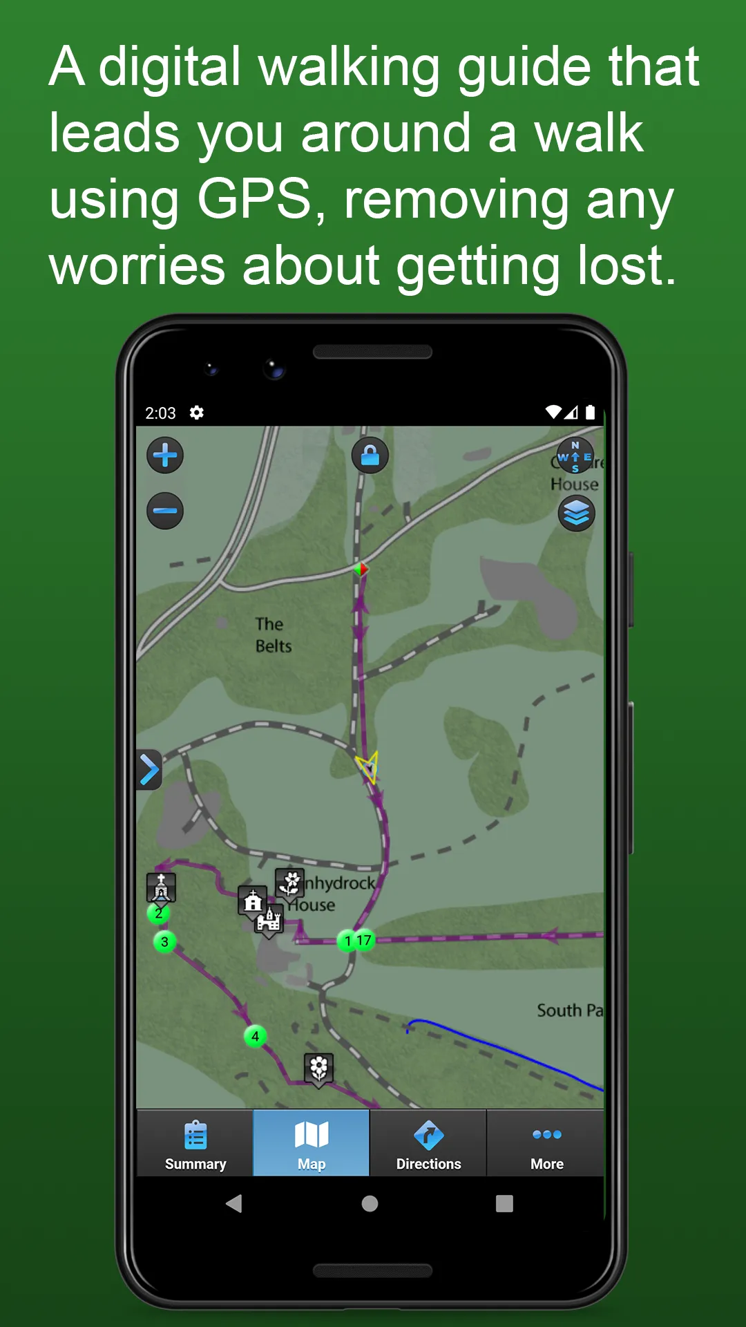 iWalk Cornwall | Indus Appstore | Screenshot