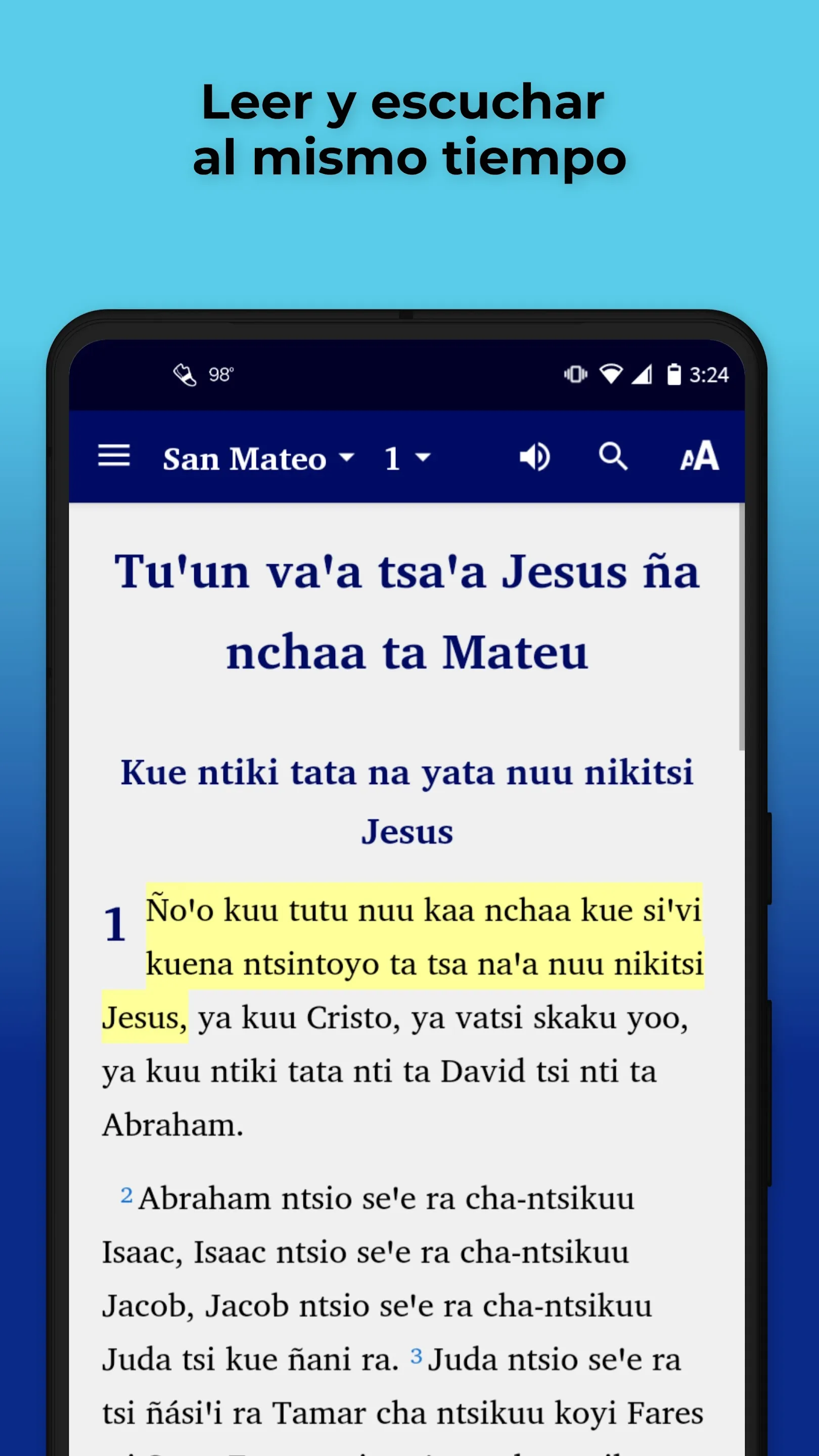 Mixtepec Mixtec Bible | Indus Appstore | Screenshot