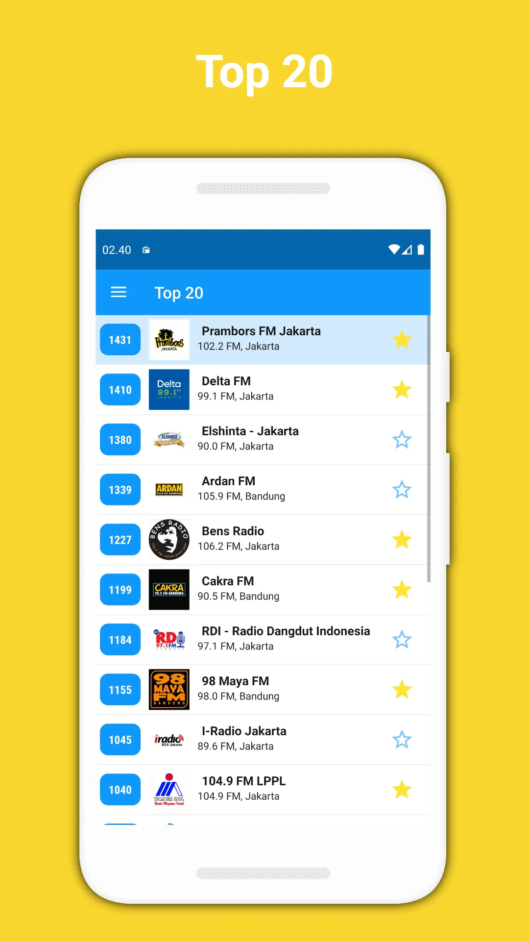 Radio FM Indonesia | Indus Appstore | Screenshot