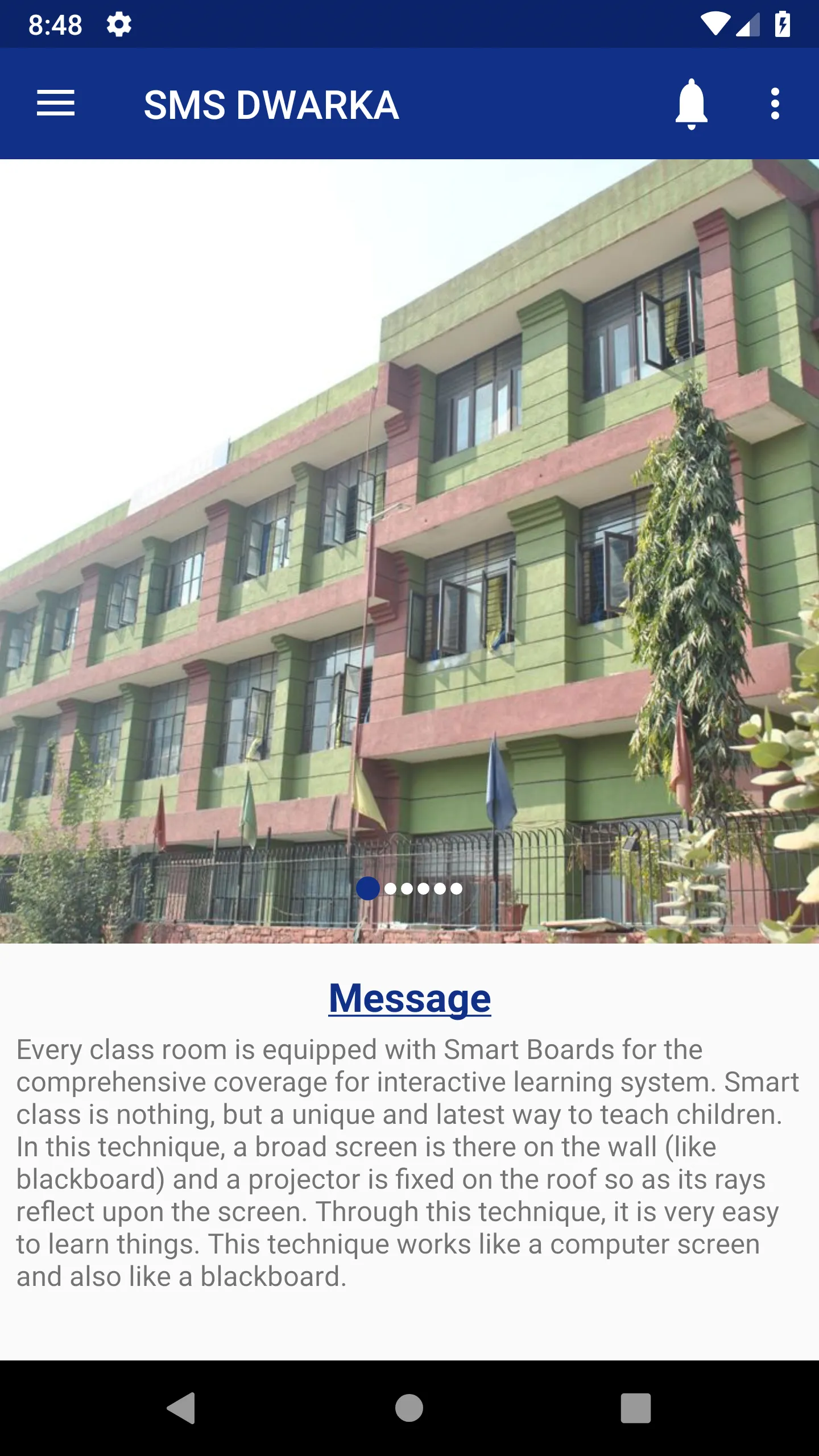 SARASWATI MODEL SCHOOL DWARKA | Indus Appstore | Screenshot