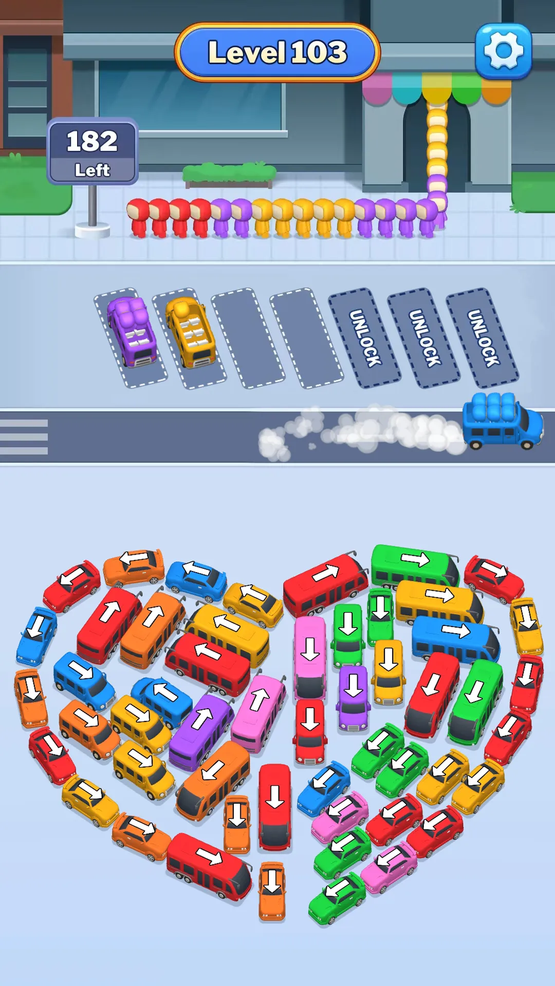 Bus Madness: Parking Jam | Indus Appstore | Screenshot