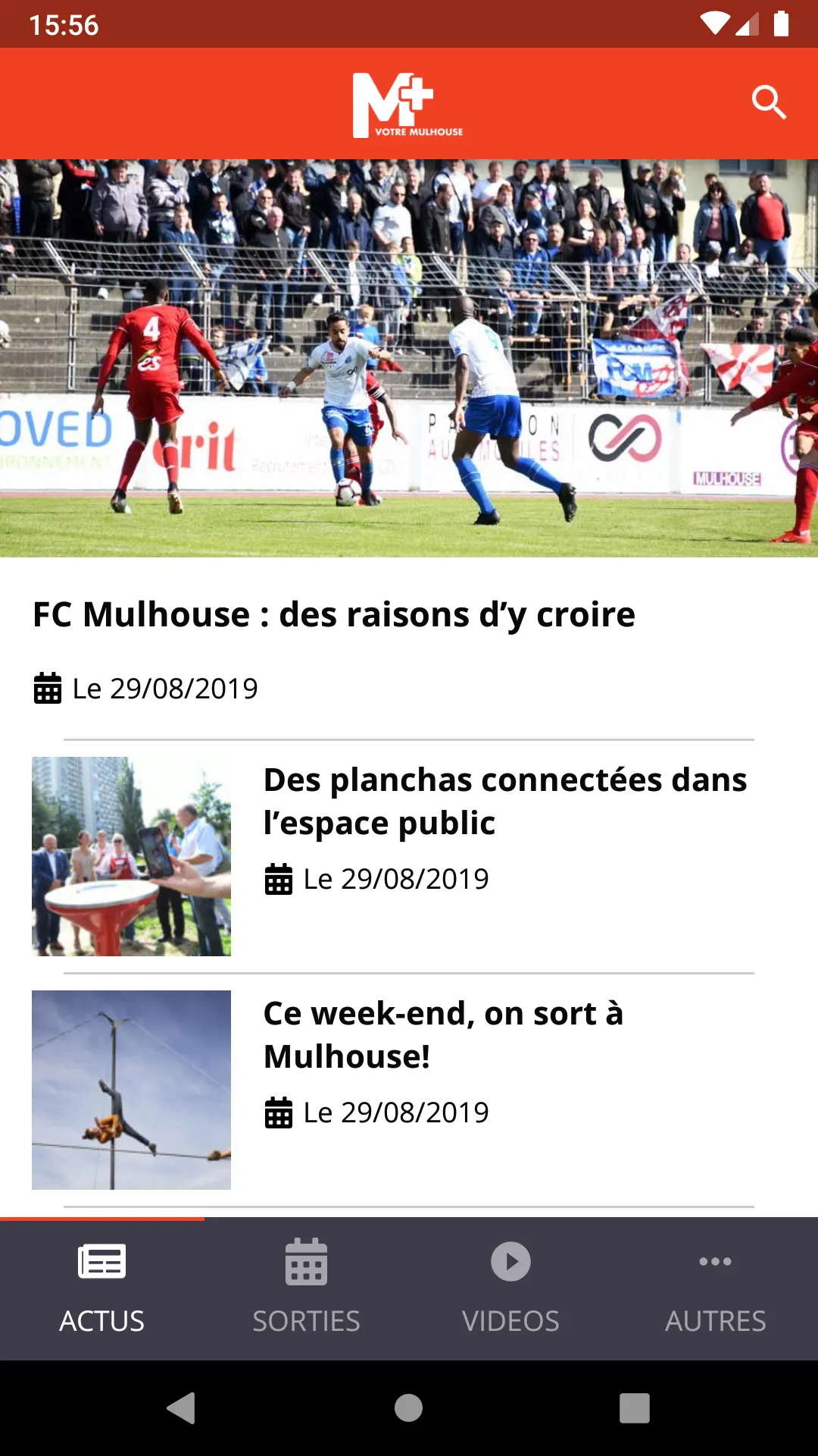 M+, l’info de Mulhouse | Indus Appstore | Screenshot