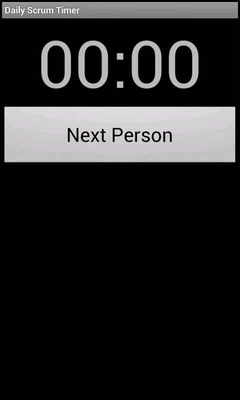 Daily Scrum Timer | Indus Appstore | Screenshot