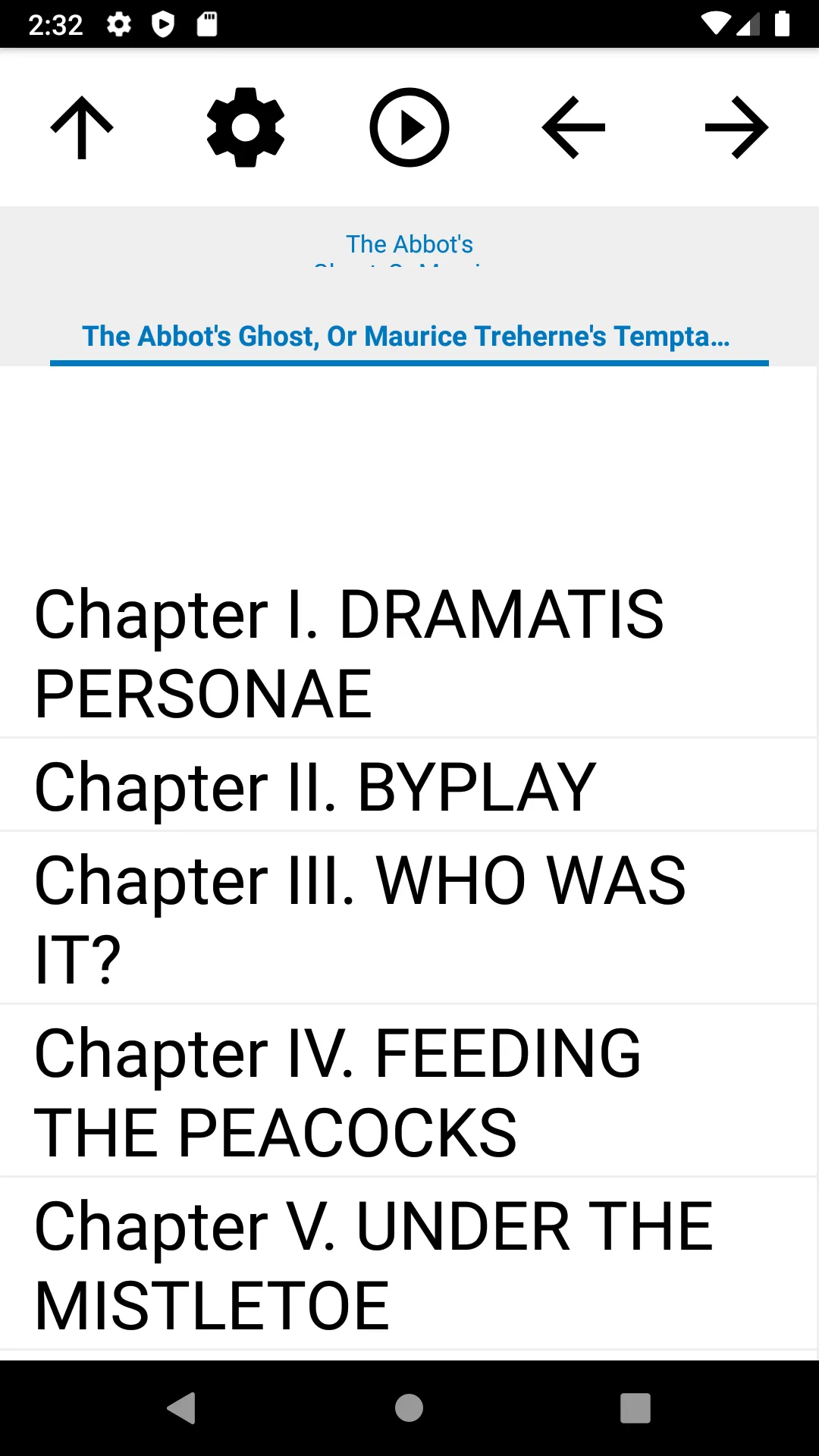 Book, The Abbot's Ghost, Or Ma | Indus Appstore | Screenshot