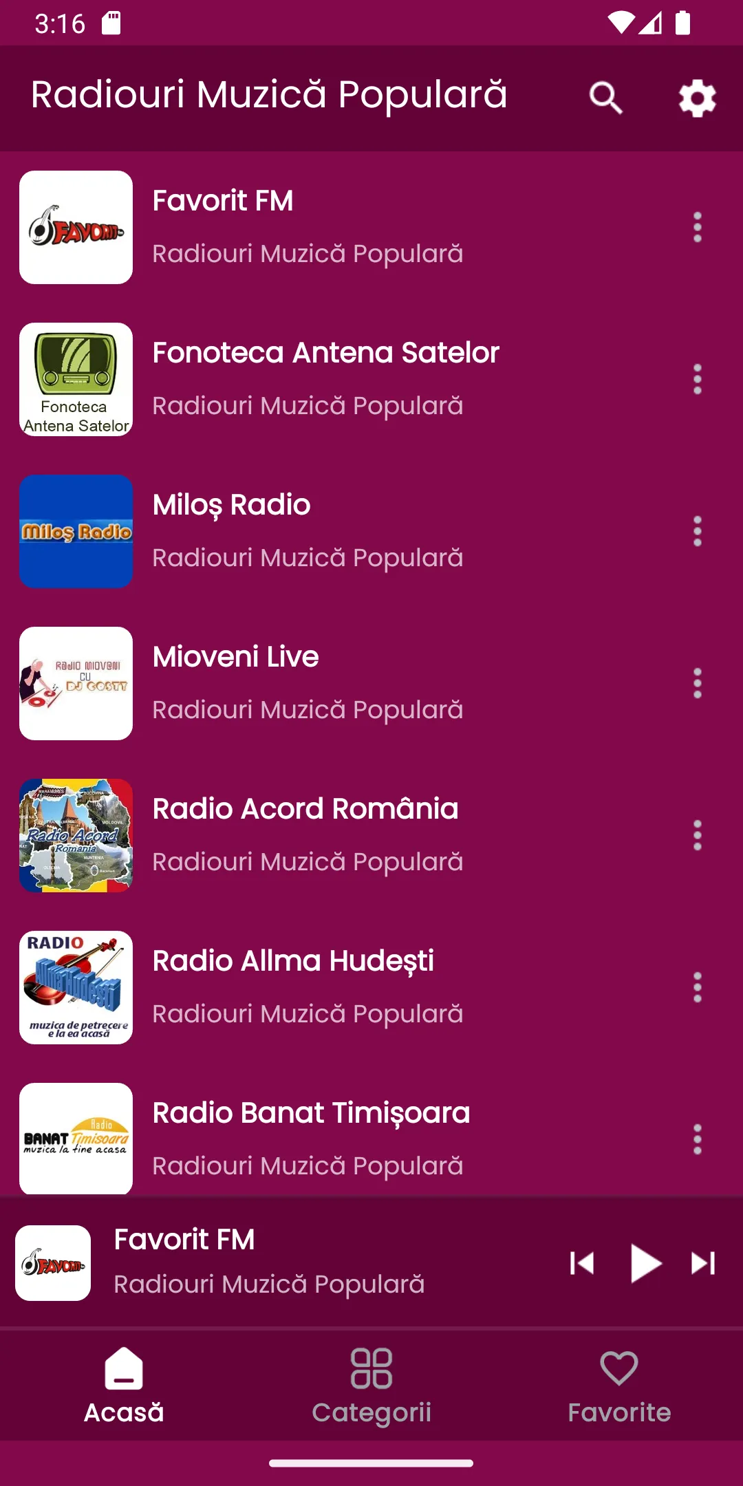 Radiouri Muzica Populară | Indus Appstore | Screenshot