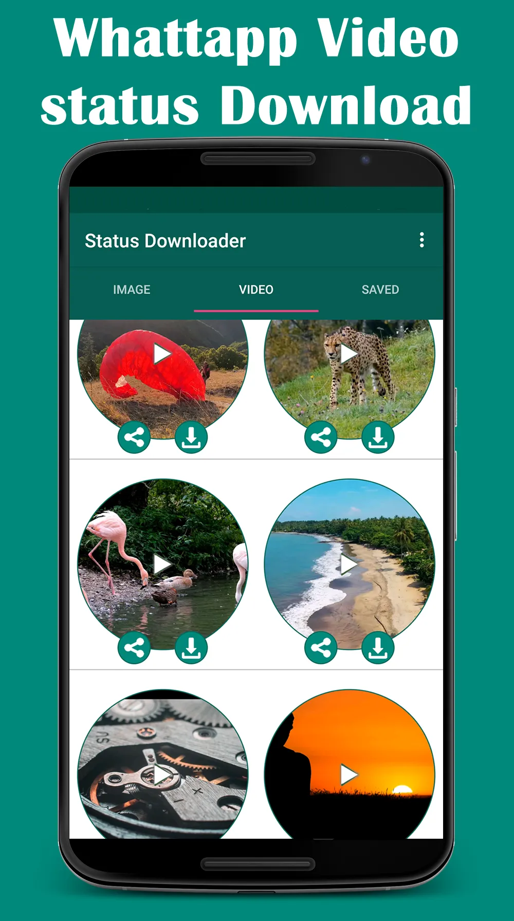 Status downloader Video Image | Indus Appstore | Screenshot