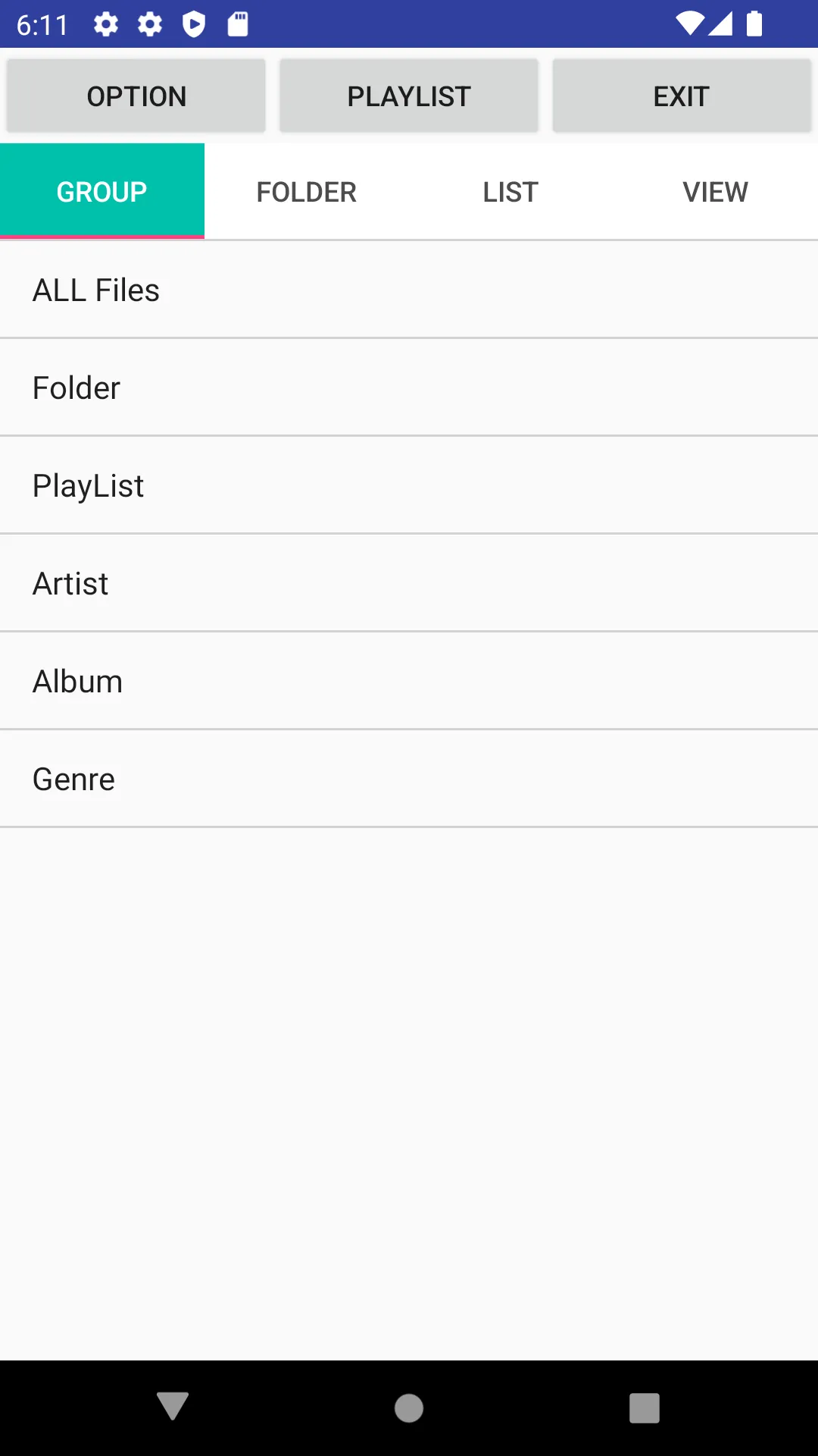 MP3 Player | Indus Appstore | Screenshot