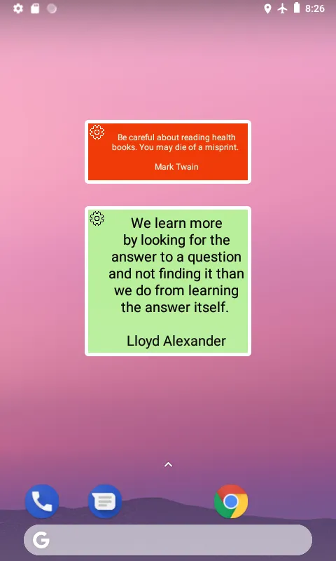 Quotes Widget | Indus Appstore | Screenshot