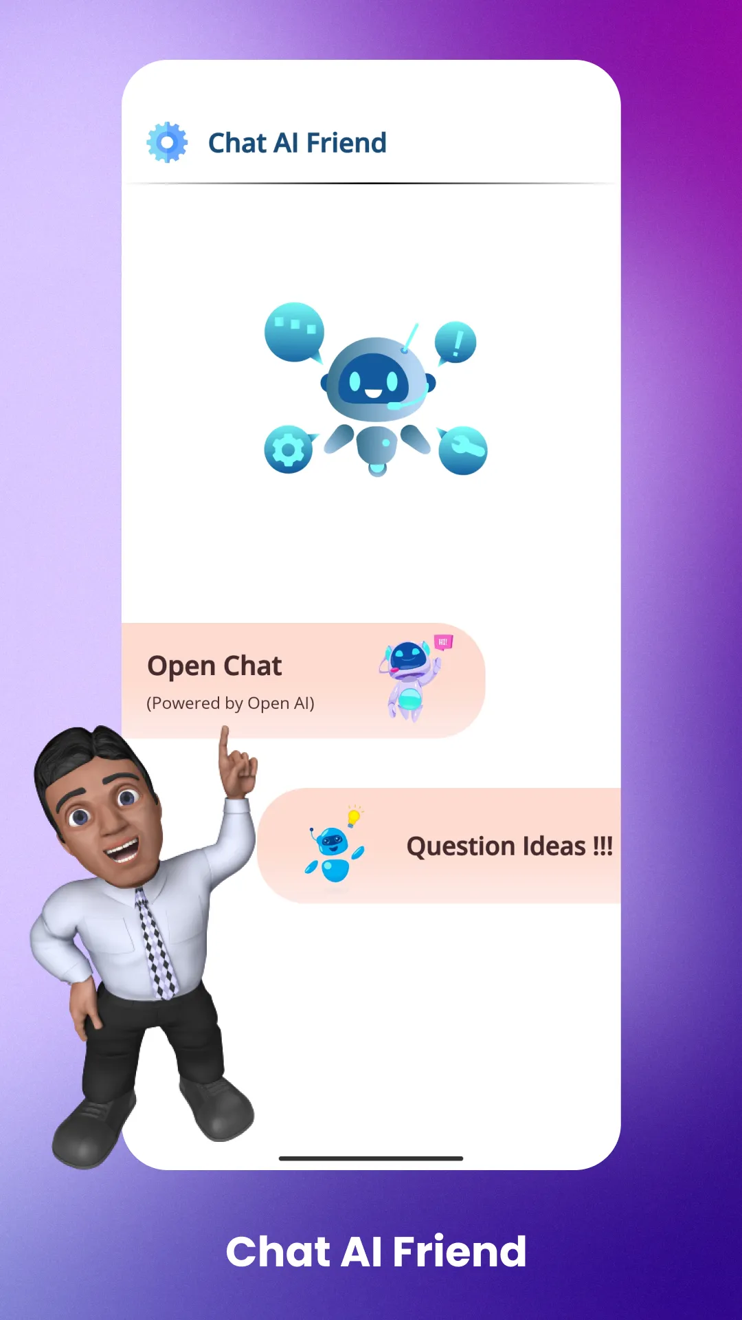 Chat AI Friend | Indus Appstore | Screenshot