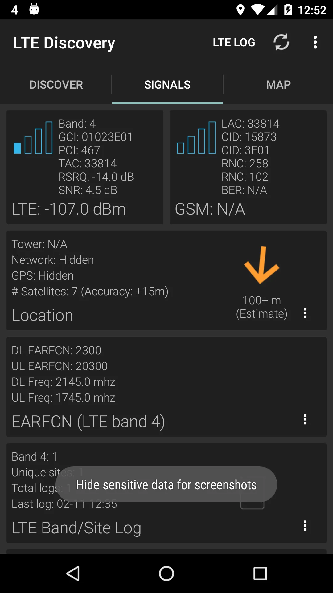 LTE Discovery (5G NR) | Indus Appstore | Screenshot