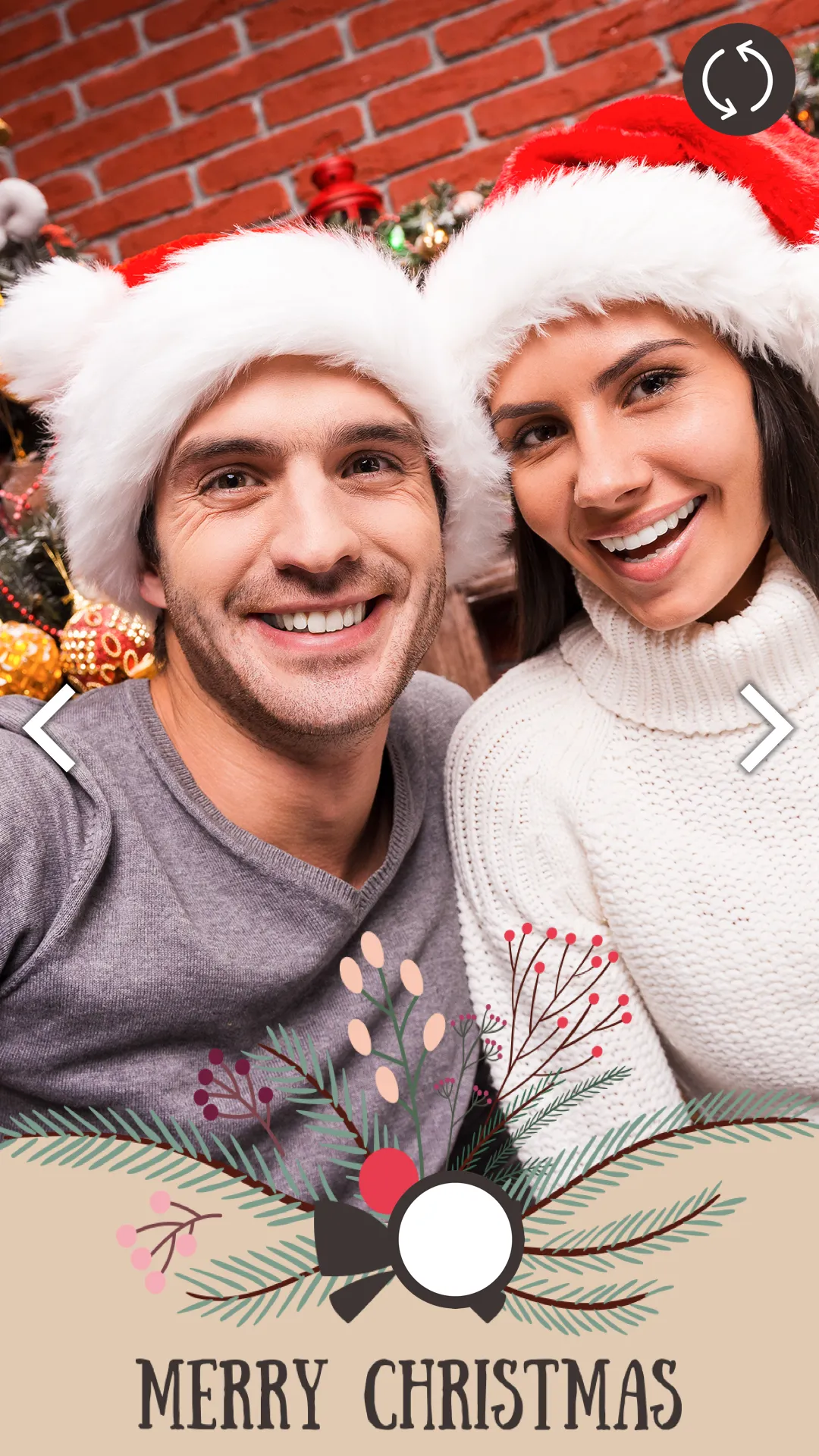 Mistletoe Christmas Selfie HD | Indus Appstore | Screenshot