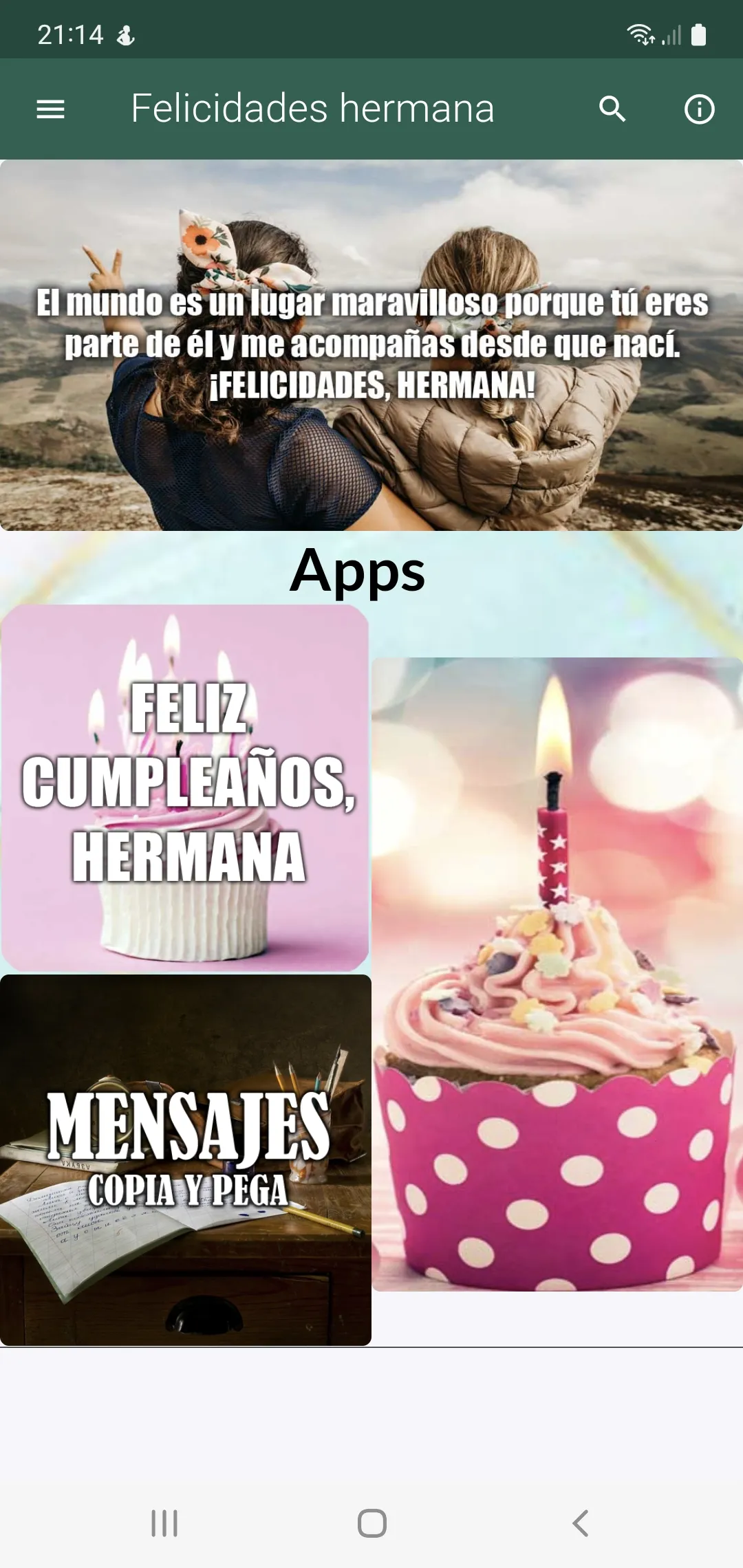 CUMPLEAÑOS HERMANA FANTÁSTICA | Indus Appstore | Screenshot