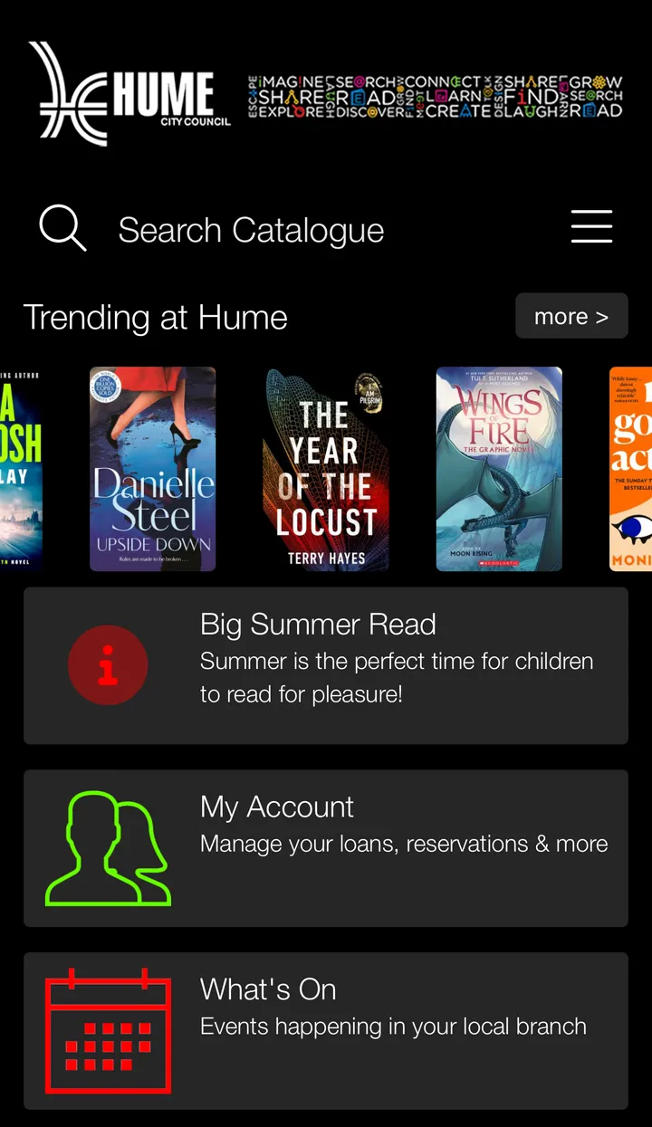 Hume Libraries | Indus Appstore | Screenshot